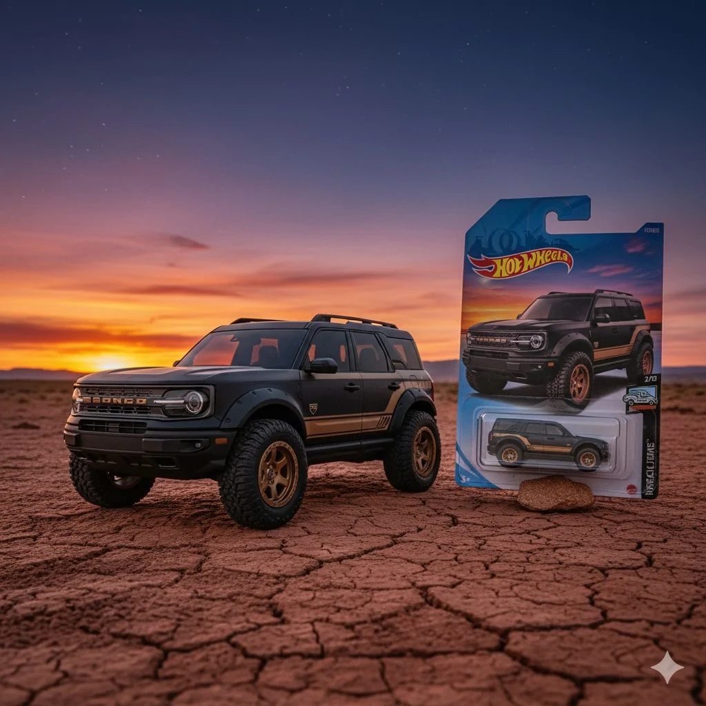 Ford Bronco Sport AI your Bronco Sport Hotwheels Bronze Bronco Sport Sunset