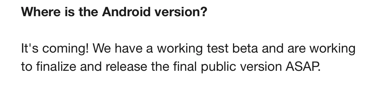 Ford Bronco Sport IOS app,  Why no Android? 1761229050300-tq