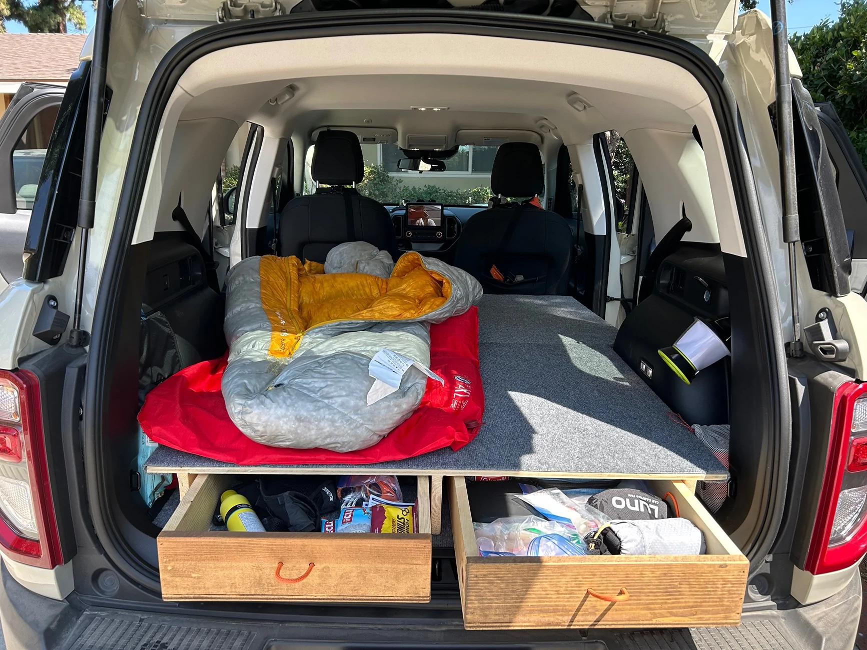 Ford Bronco Sport Spare Tire Foam Tray uses. IMG_9428