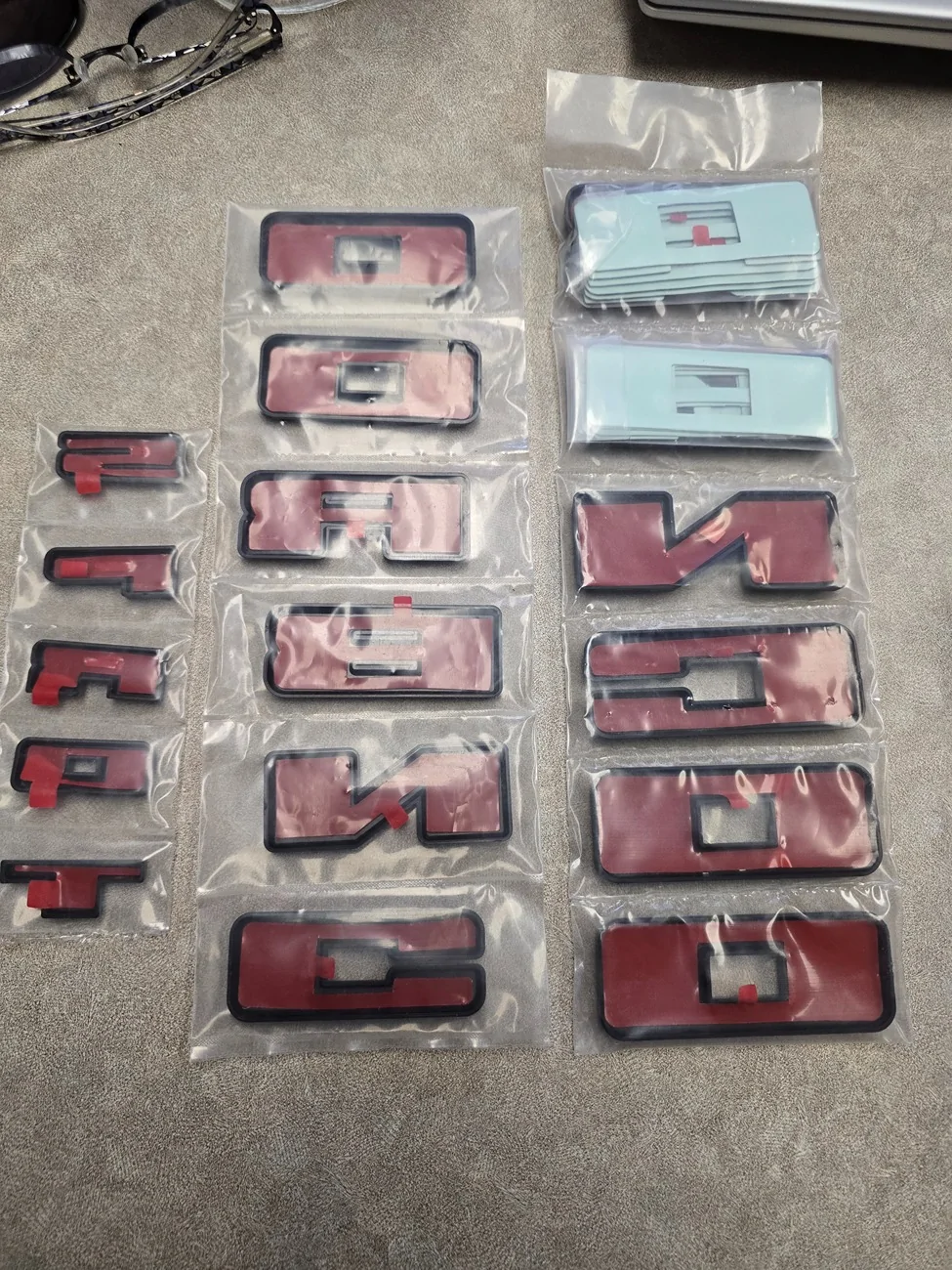 Ford Bronco Sport Colored Grille and Tailgate Lettering - where to buy? 20251105_153806