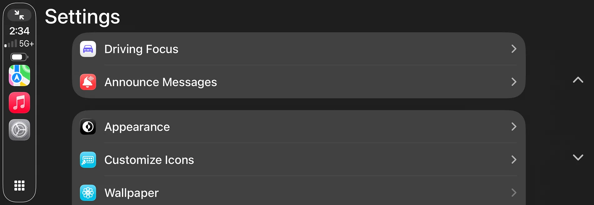 Ford Bronco Sport CarPlay options IMG_4234