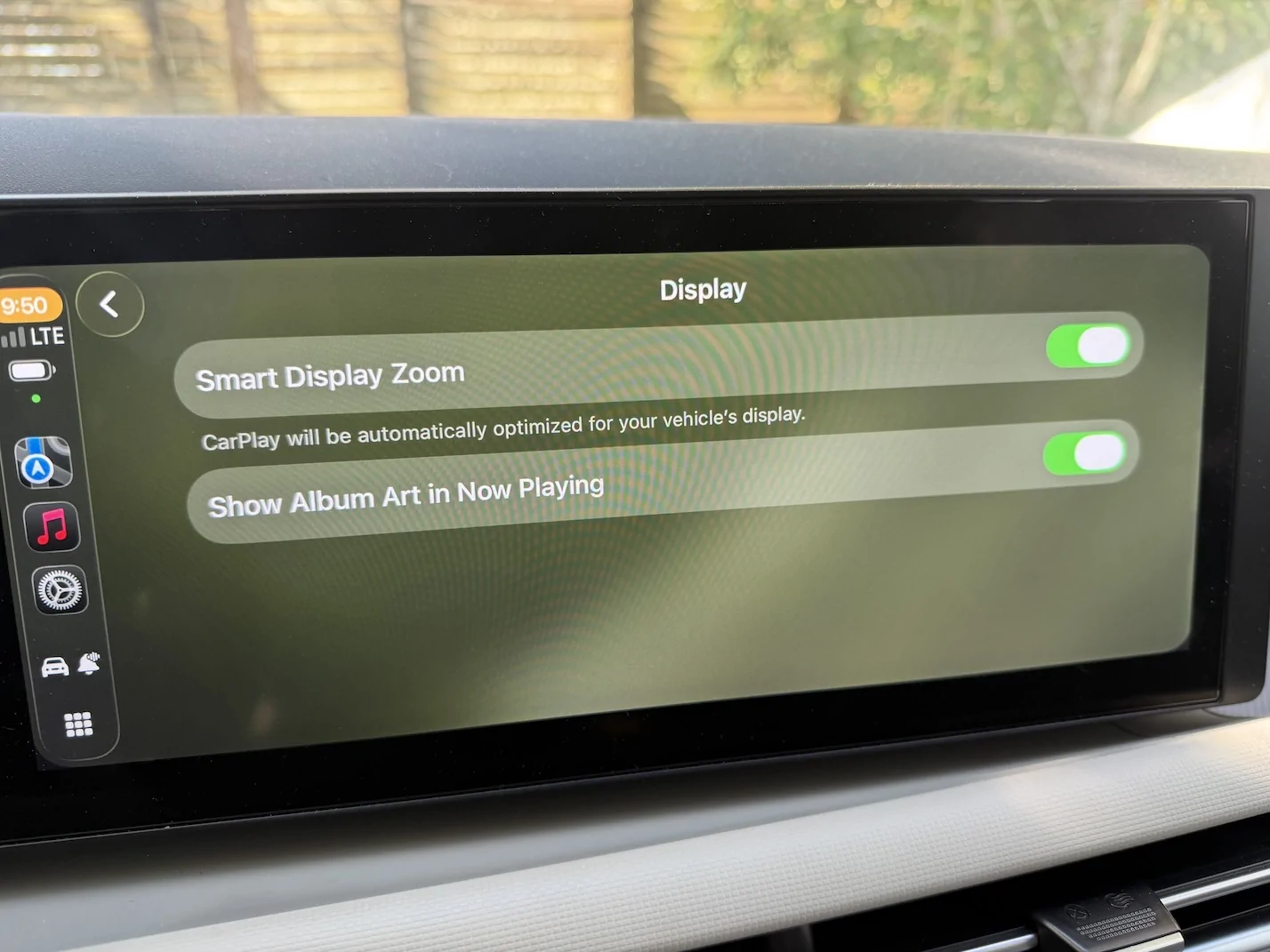 Ford Bronco Sport CarPlay options IMG_1114