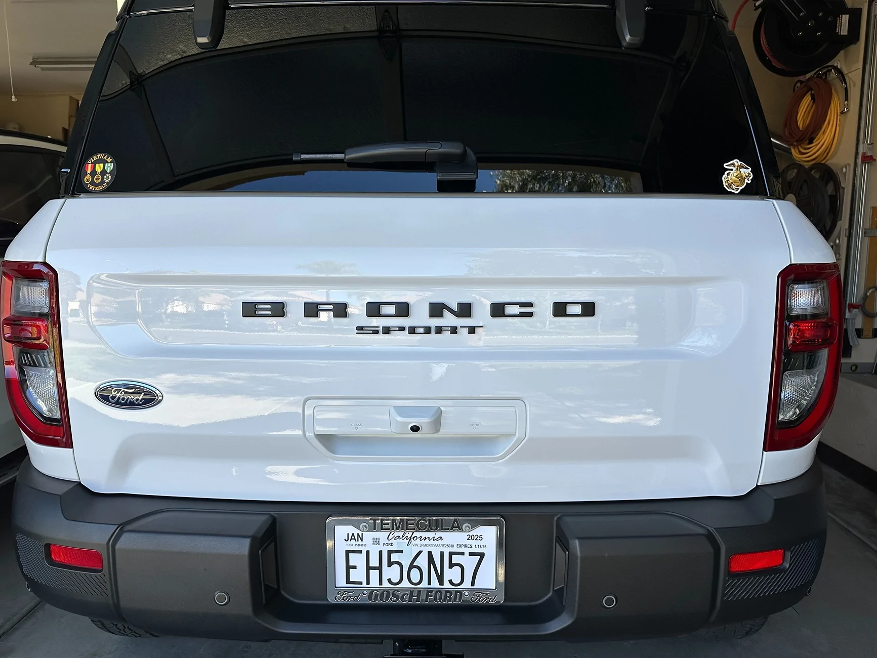 Ford Bronco Sport Added Tufskinz tailgate letters 5
