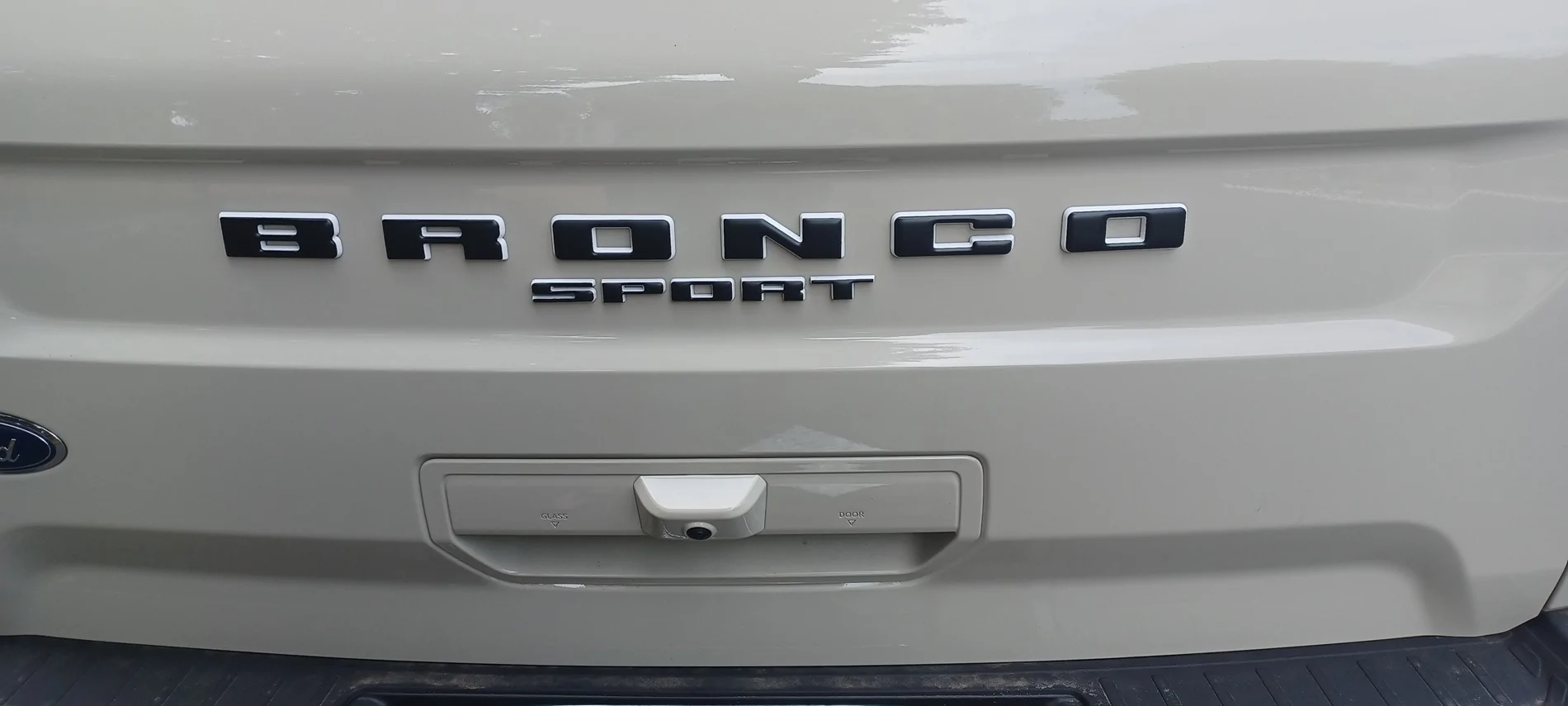 Ford Bronco Sport Added Tufskinz tailgate letters 20250809_110505