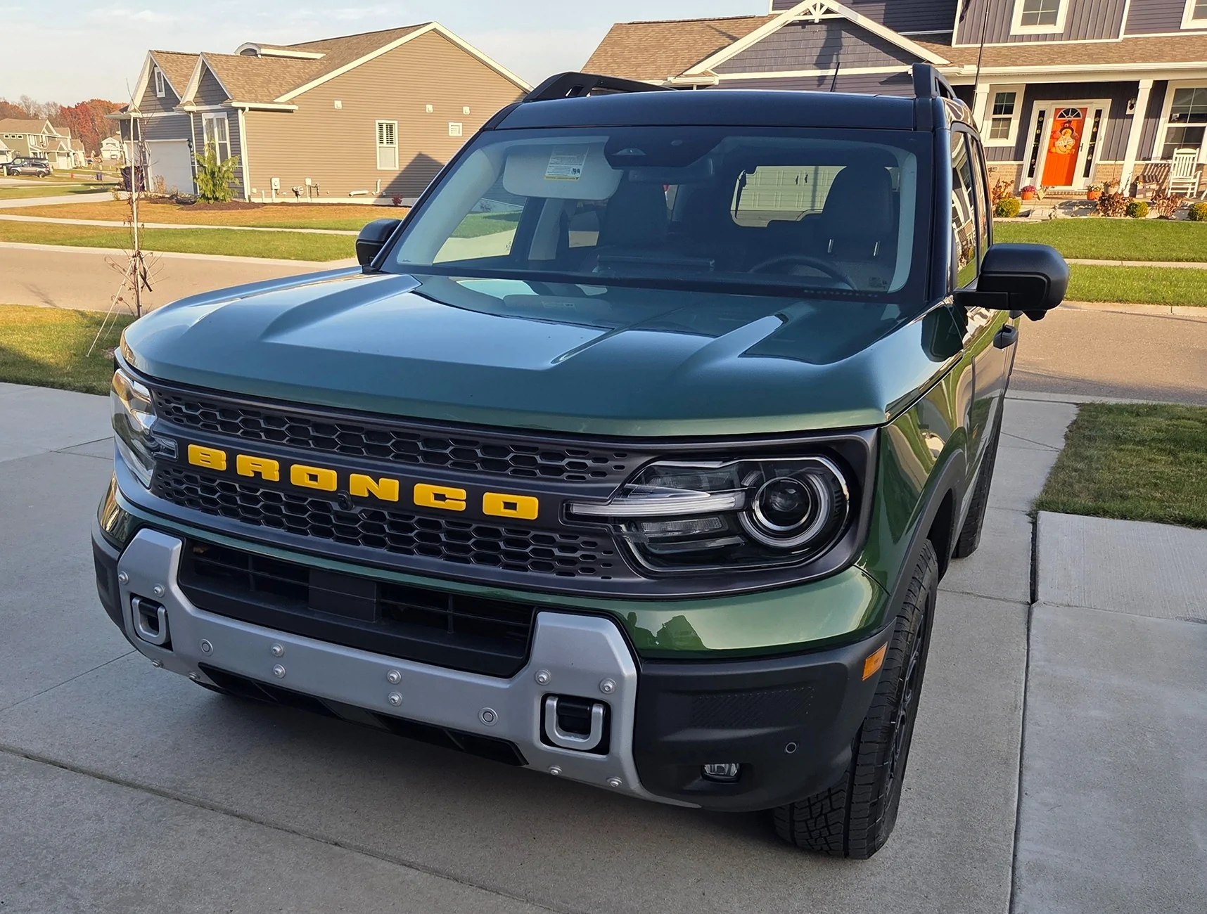 Ford Bronco Sport Colored Grille and Tailgate Lettering - where to buy? 3550