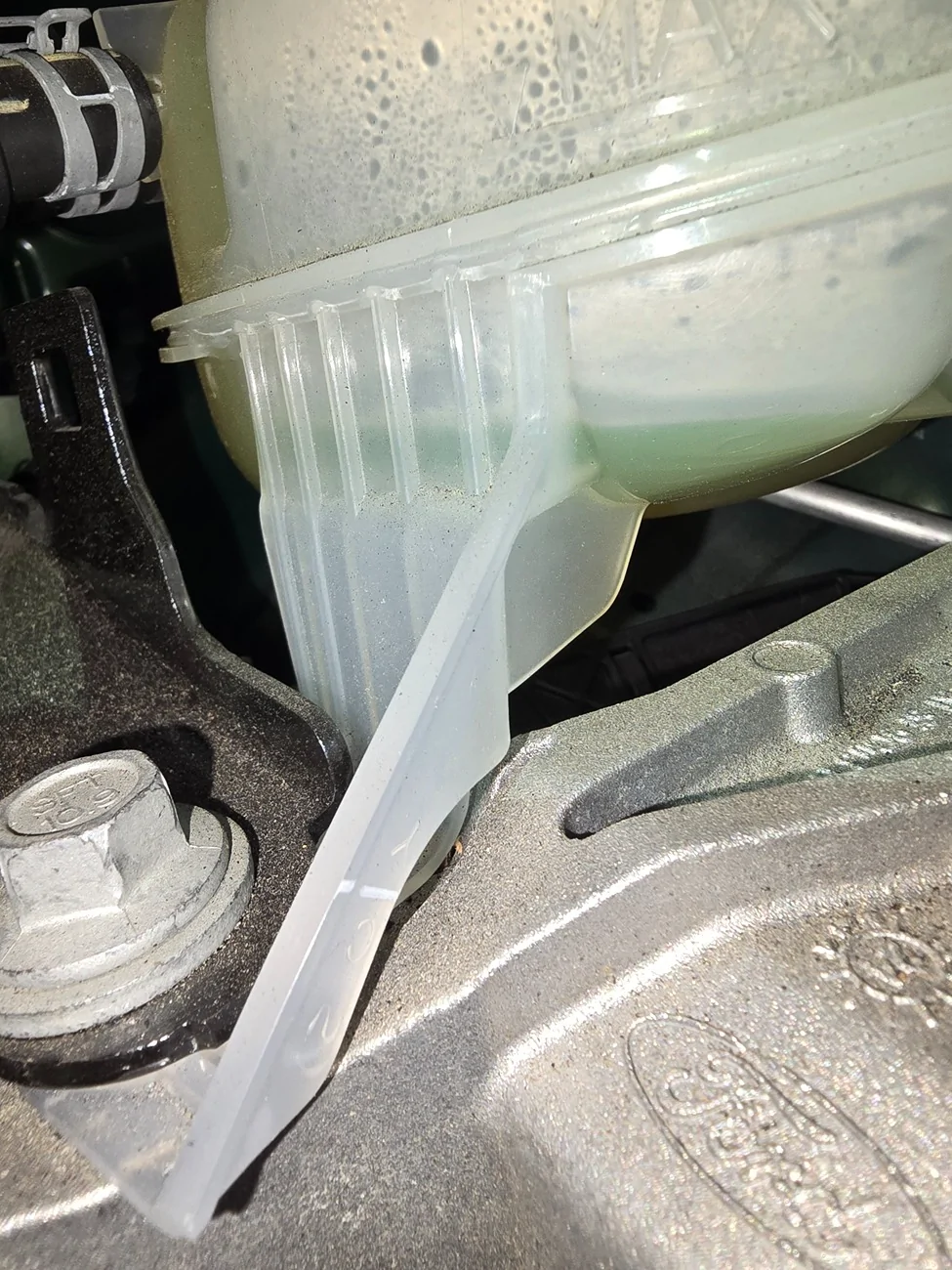 Ford Bronco Sport Coolant before and after do I need to take this 2024 bronco sport Big Bend to the dealer asap? 1000005678