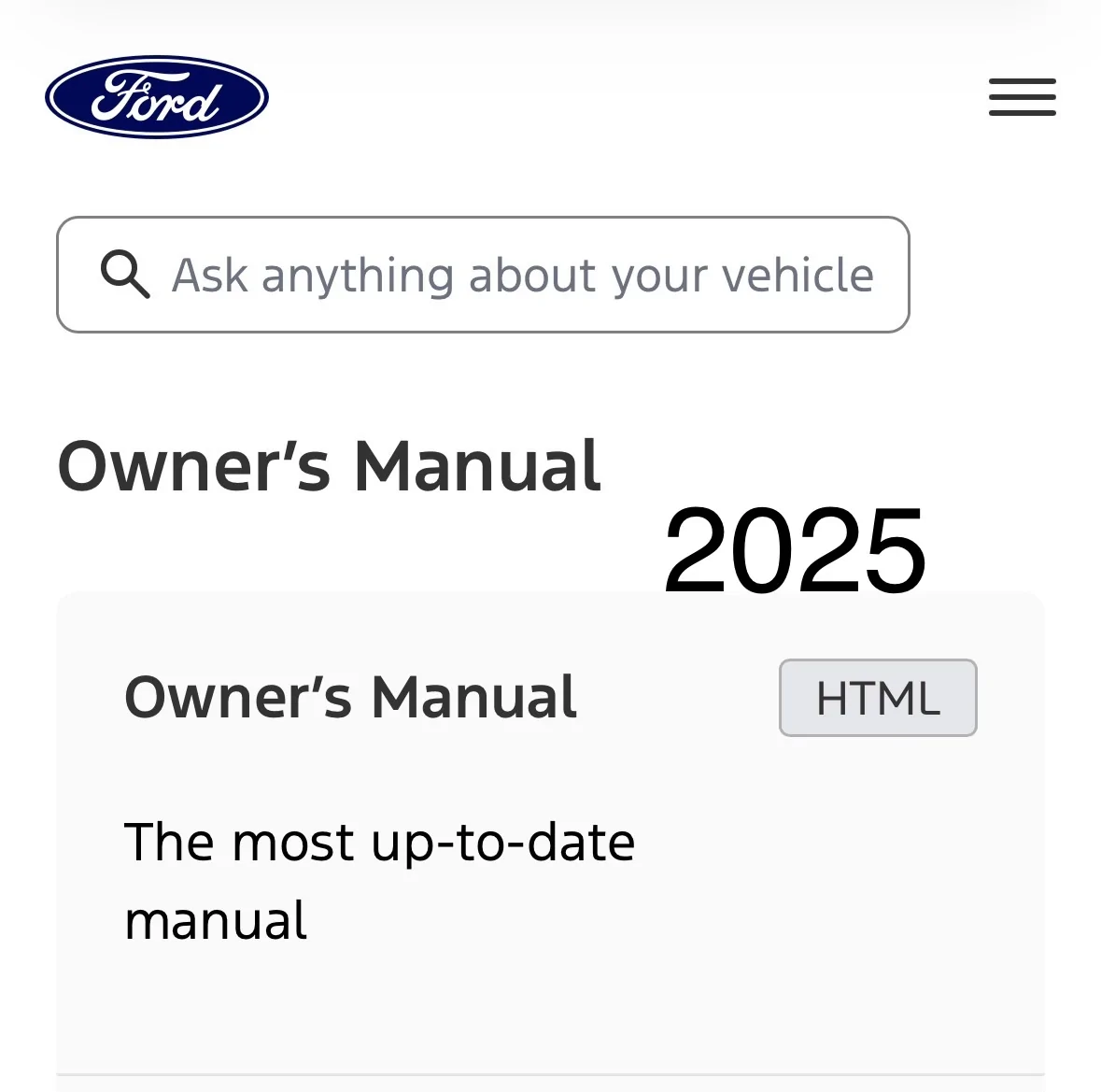 Ford Bronco Sport Physical Owner's Manual Hardcopy? IMG_3044