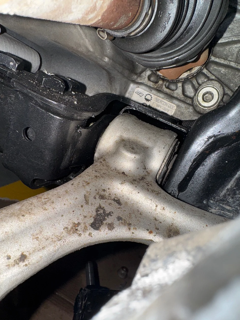 Ford Bronco Sport Need help figuring out how to get the front bearings off a front lower control arm on bronco sport big bend 2024 BCFFA0DC-243E-4250-B0F5-7721E227A0BC
