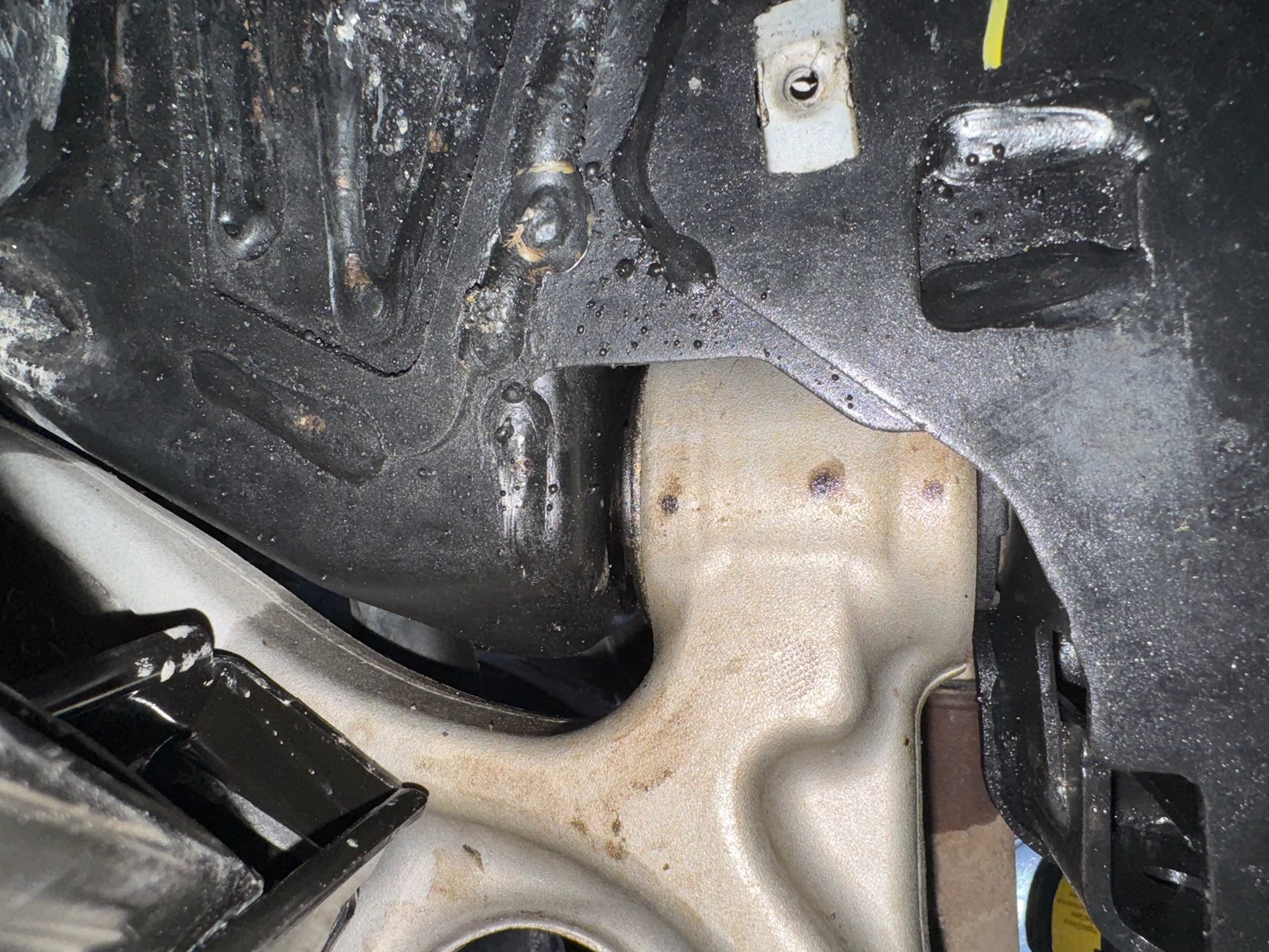 Ford Bronco Sport Need help figuring out how to get the front bearings off a front lower control arm on bronco sport big bend 2024 IMG_E48CC4BD-737E-4F45-8E31-3E347291EE74