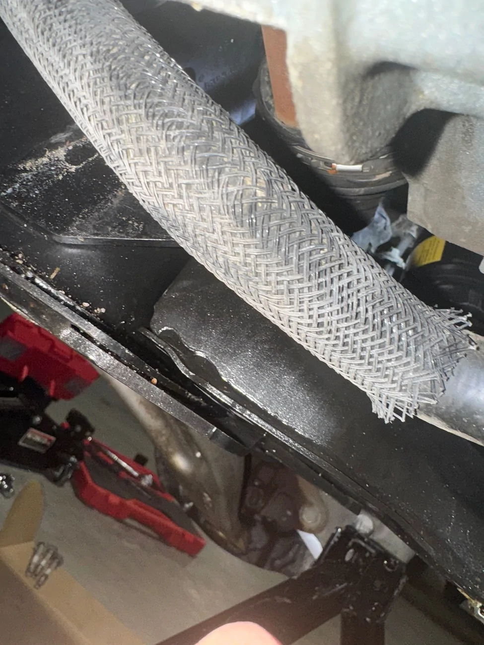 Ford Bronco Sport Need help figuring out how to get the front bearings off a front lower control arm on bronco sport big bend 2024 IMG_9457