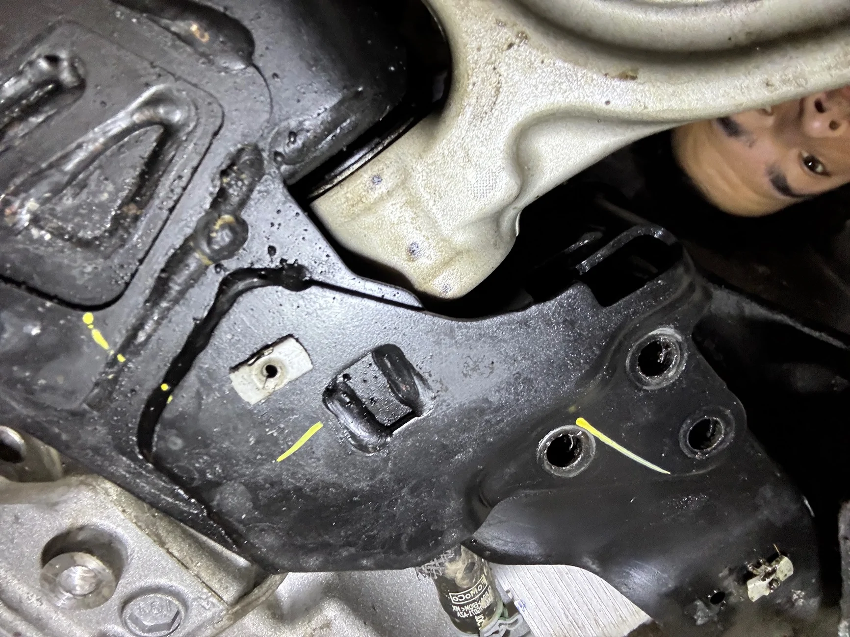 Ford Bronco Sport Need help figuring out how to get the front bearings off a front lower control arm on bronco sport big bend 2024 IMG_9451