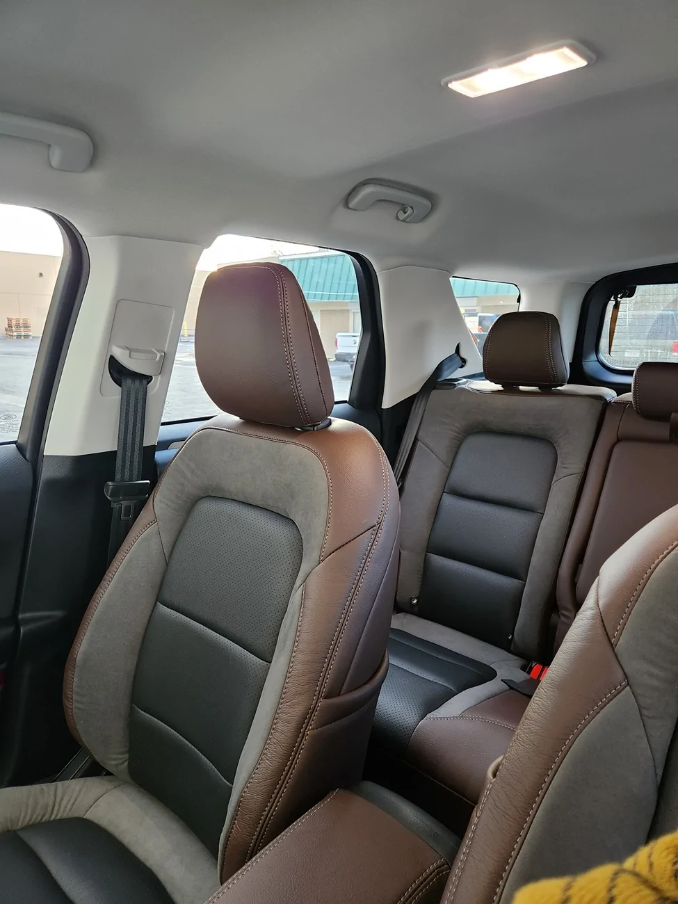 Ford Bronco Sport Katzkin Leather Interior installed 20251203_163536