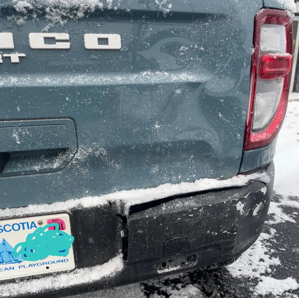 Ford Bronco Sport 2021 Badlands Rear Ended and in Rough Shape - Repairable?! IMG_5565