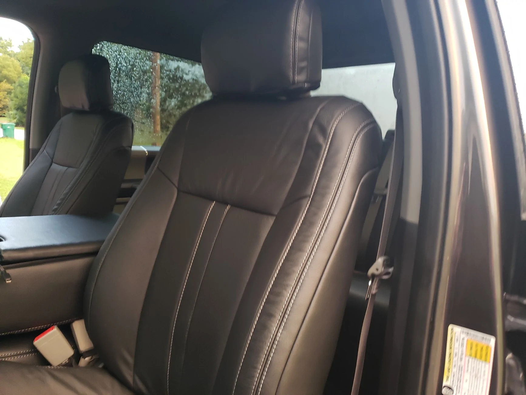 Ford Bronco Sport Katzkin Leather Interior installed 20230813_202329