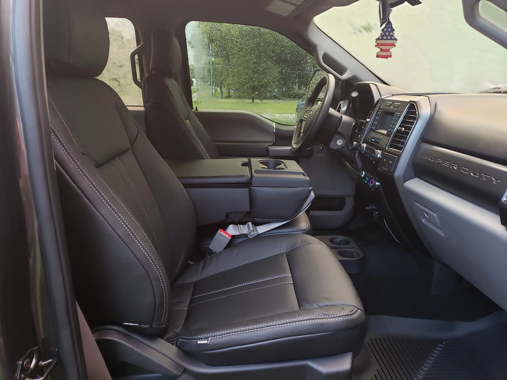 Ford Bronco Sport Katzkin Leather Interior installed 20230813_202220