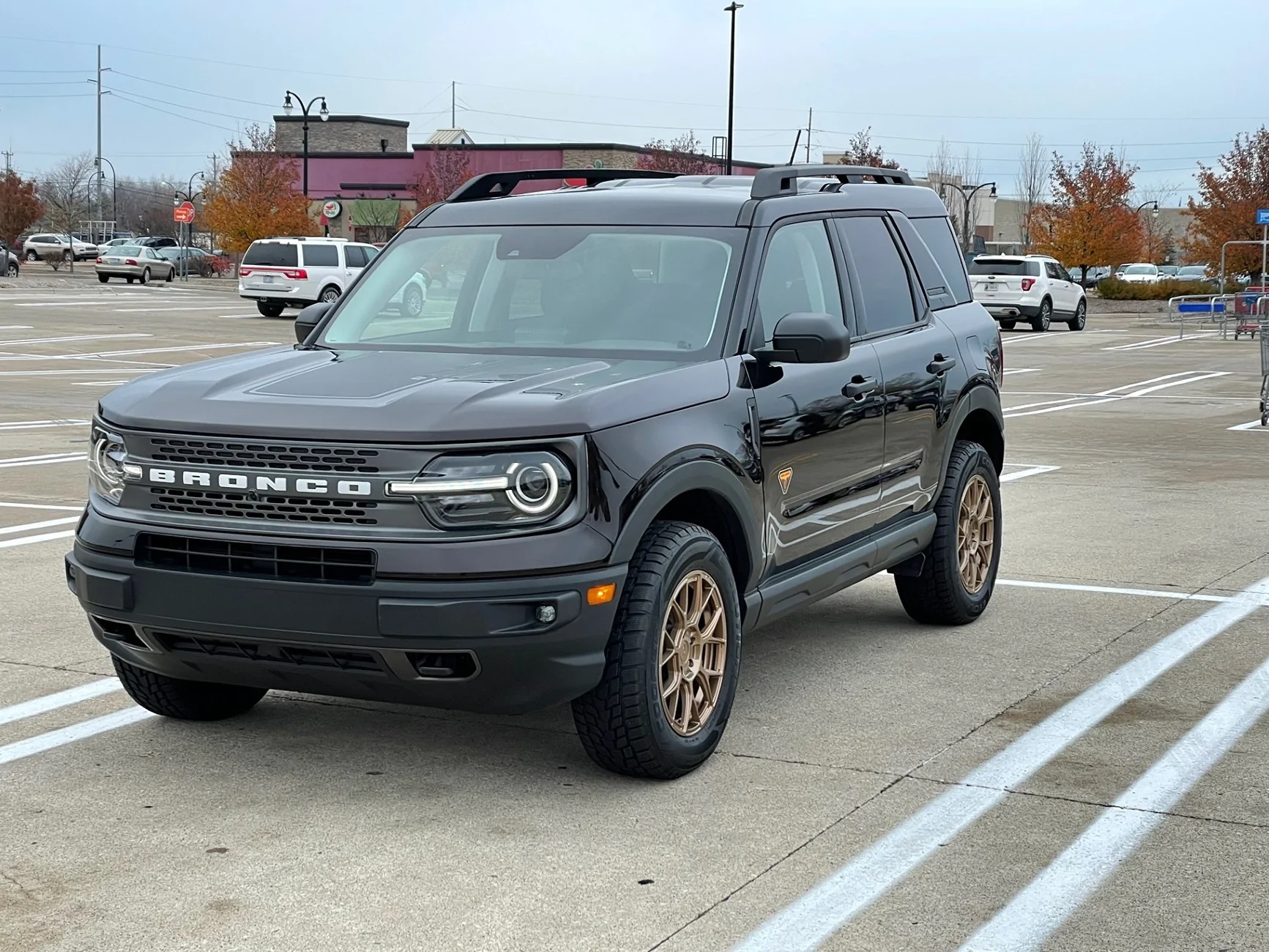 Ford Bronco Sport FIVE 17-in pristine Motegi rims with snow tires - Motor City MI thumbnail_IMG_0151