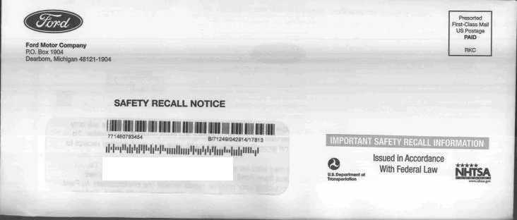 Ford Bronco Sport Recall: Instrument Cluster Panel Display Failure (NHTSA Recall 25V788) -- 2025-2026 Bronco Sport 1124334620-017