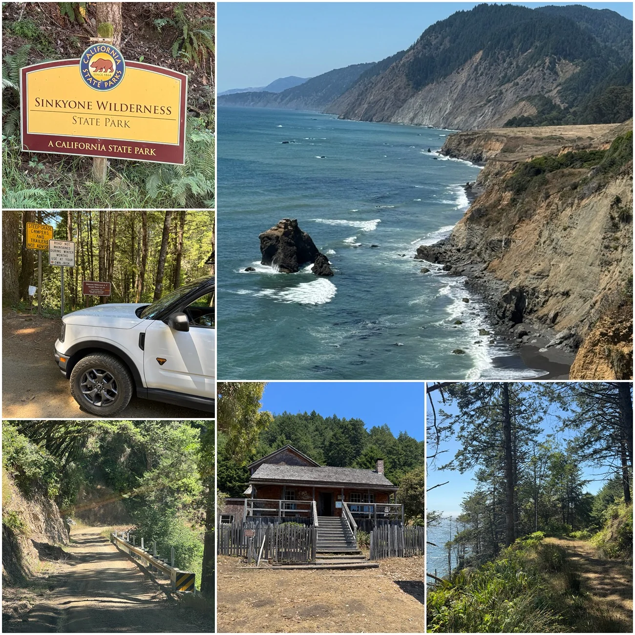 Ford Bronco Sport California Sinkyone Wilderness State Park with Bronco Sport Badlands LC NR