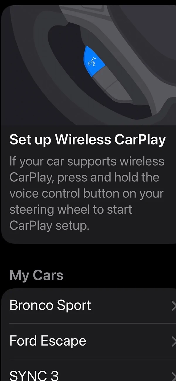 Ford Bronco Sport Sync 4 and Carplay IMG_9244