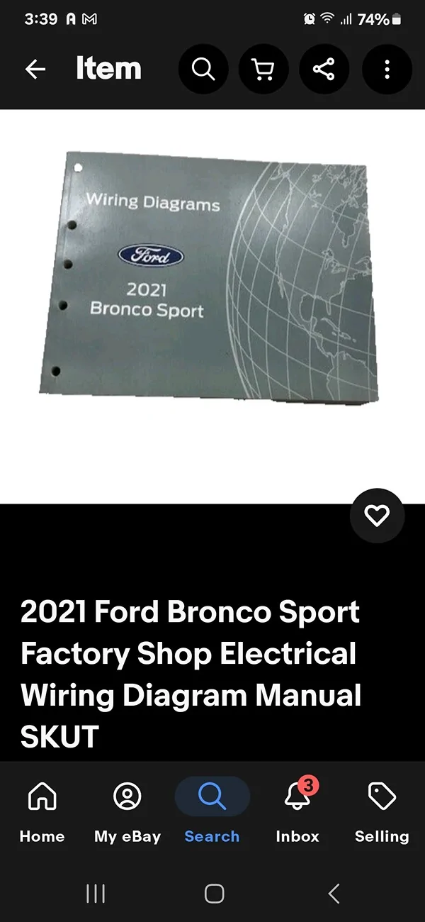 Ford Bronco Sport Is it possible to swap a power seat in for a manual seat? Screenshot_20251216_153936_eBay