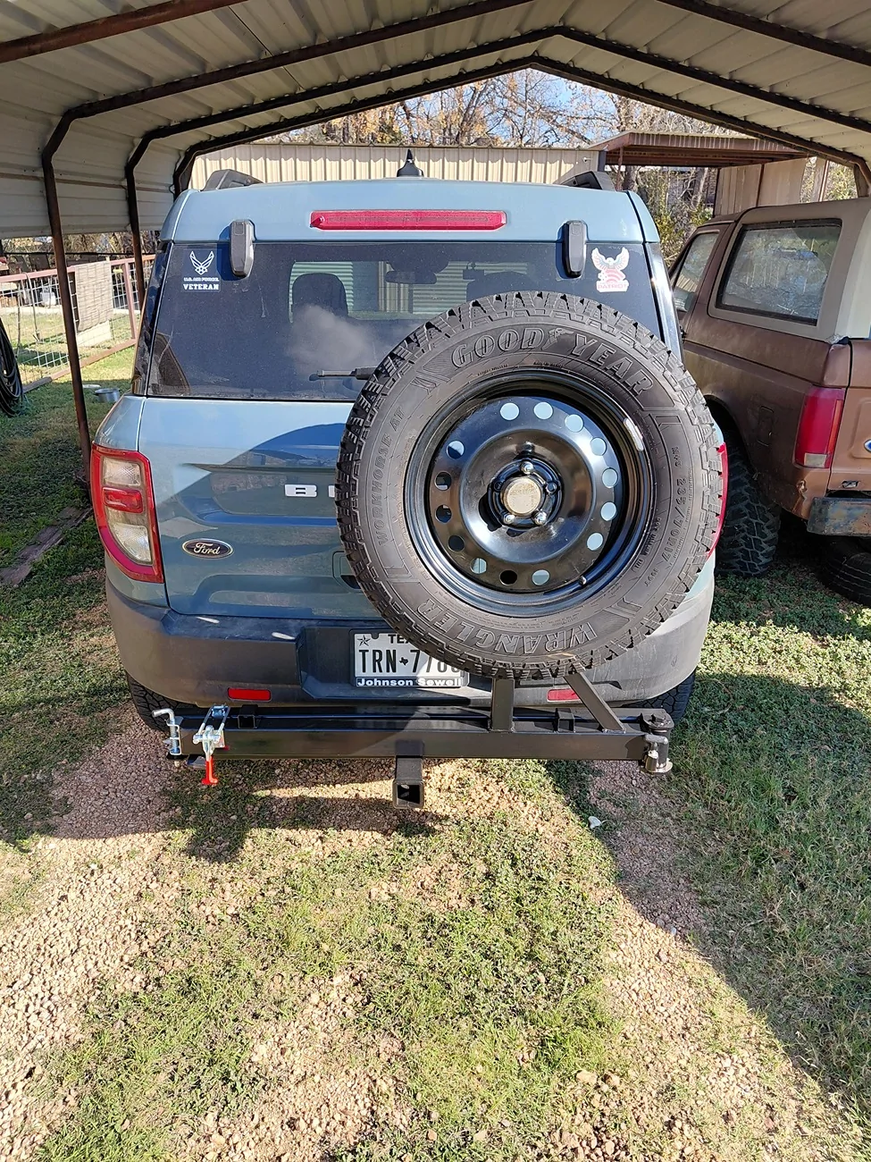 Ford Bronco Sport Spare tire mount 20251224_134123