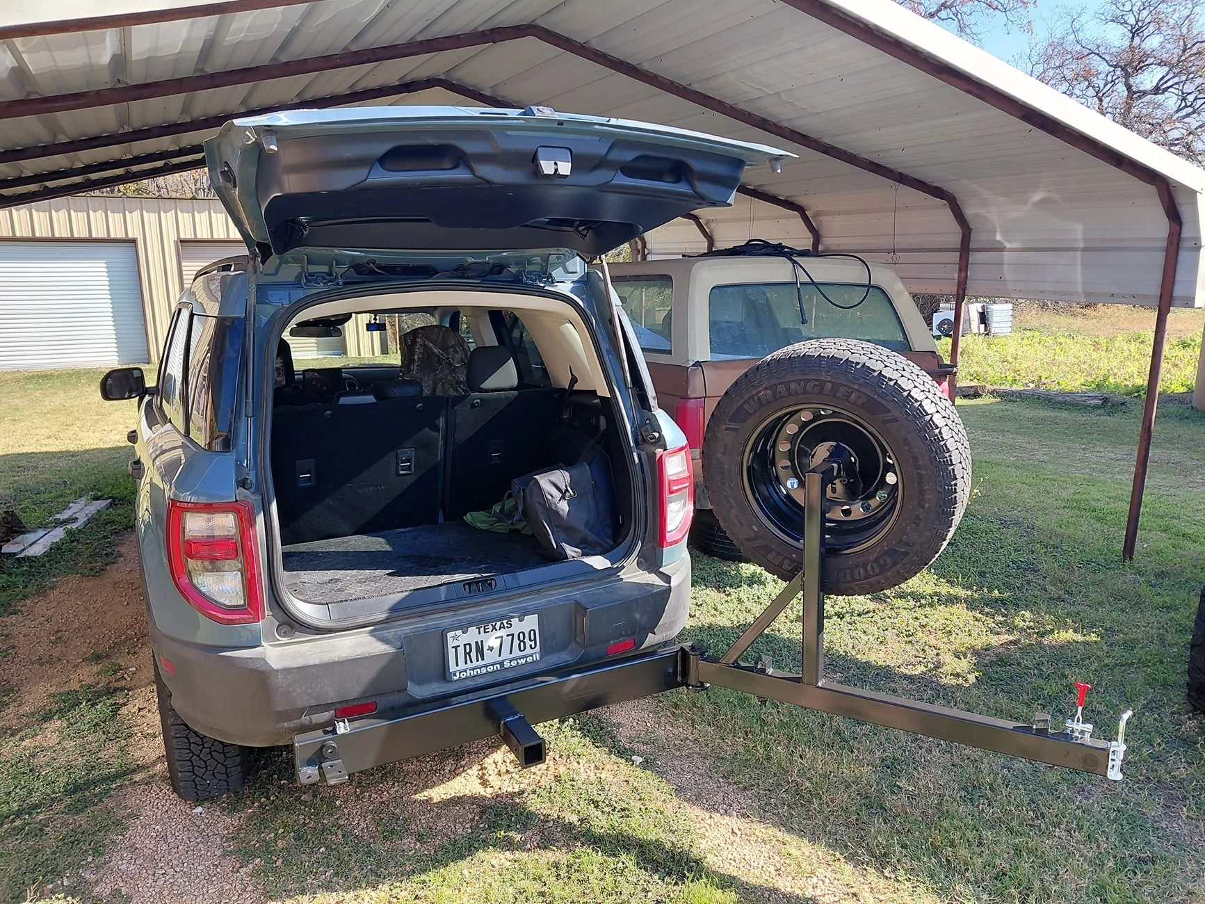 Ford Bronco Sport Spare tire mount 20251224_134027