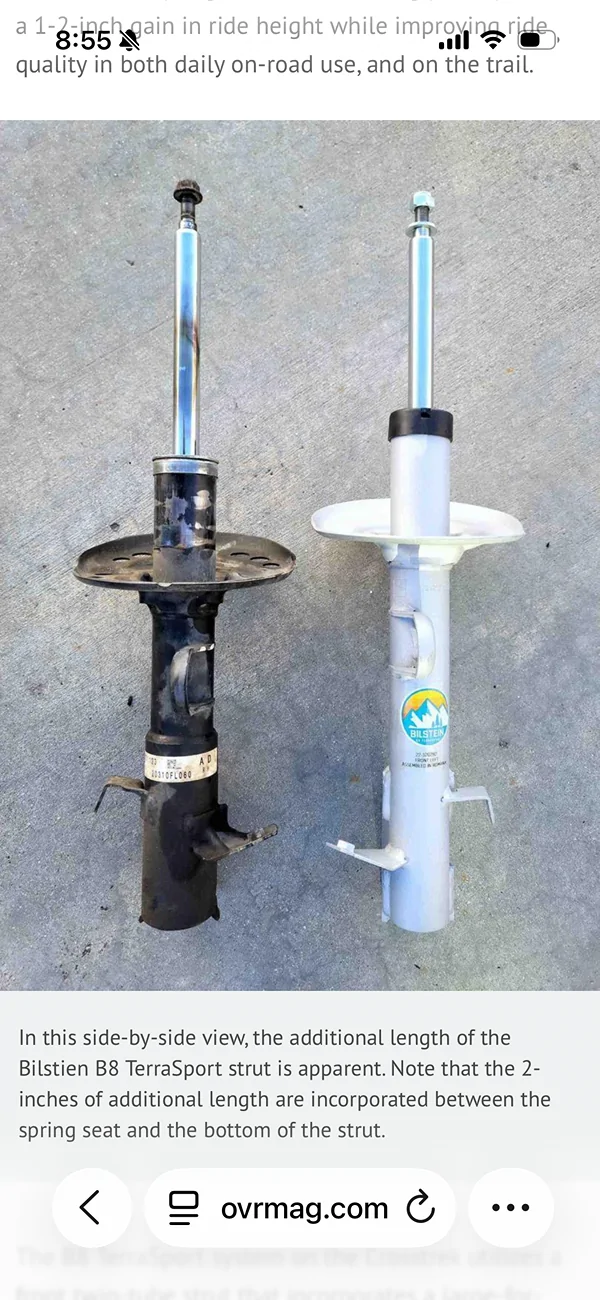 Ford Bronco Sport Bilstein Shocks IMG_0230