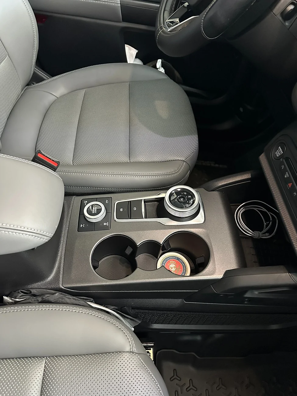 Ford Bronco Sport Added some minor stuff SILVER  KNOBS