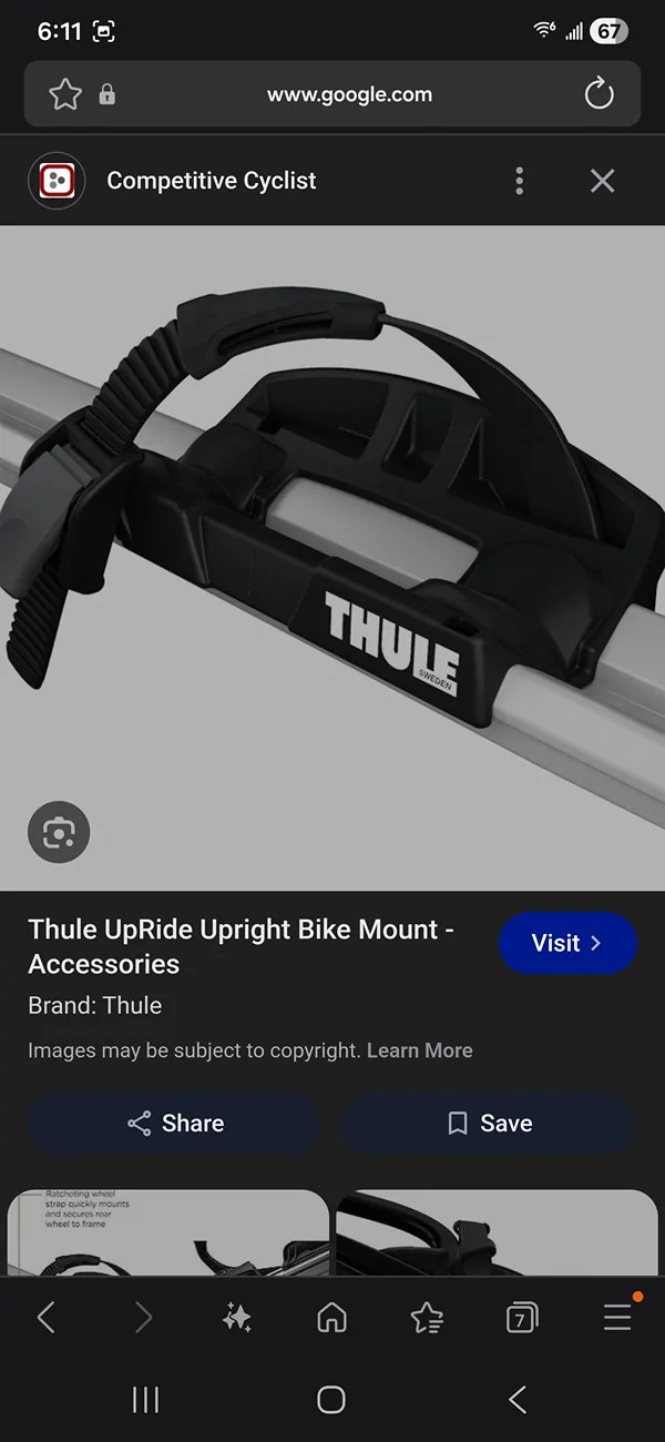 Ford Bronco Sport Post your crossbar/basket/rack combo photos! Screenshot_20251228_181159_Samsung Internet