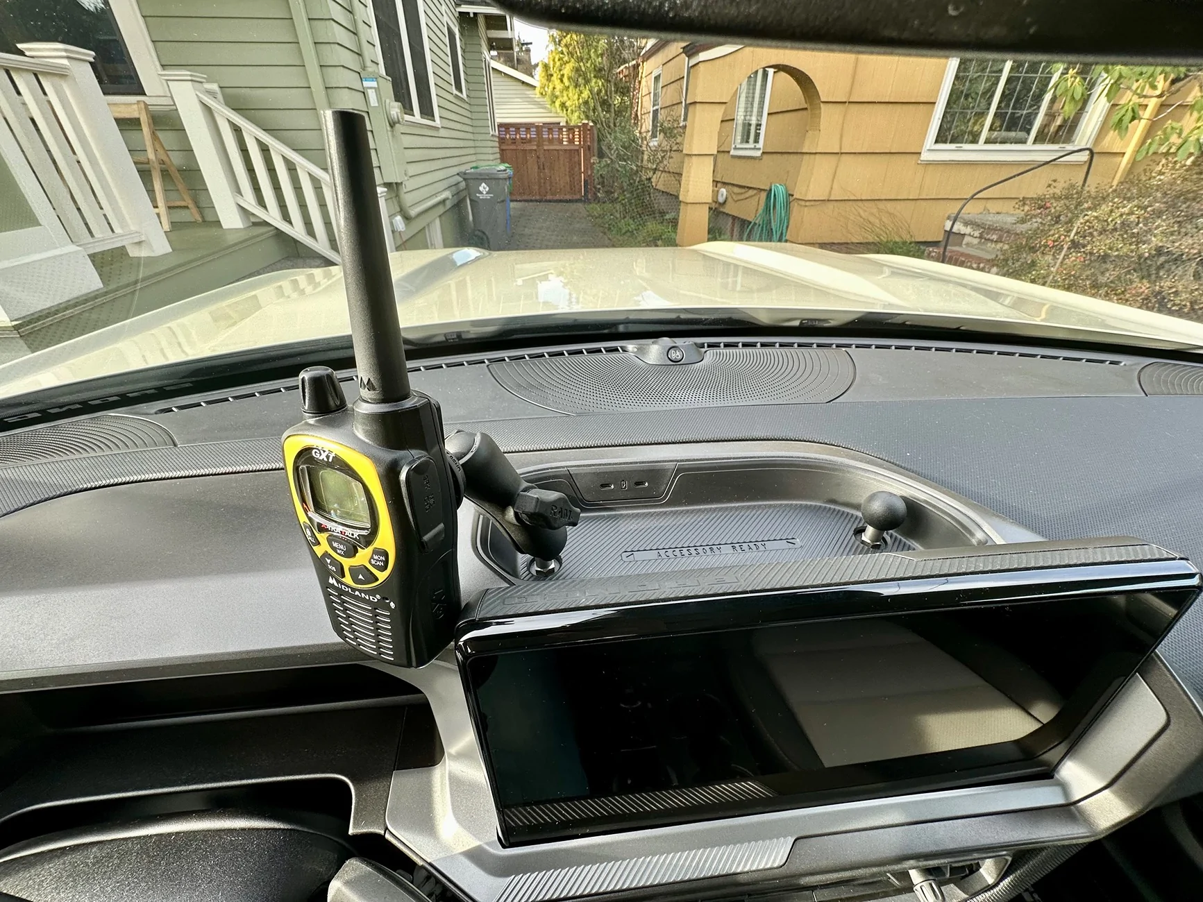 Ford Bronco Sport Mounting 1” ball mounts, bolts on dash are M6. 1.0 IMG_1760