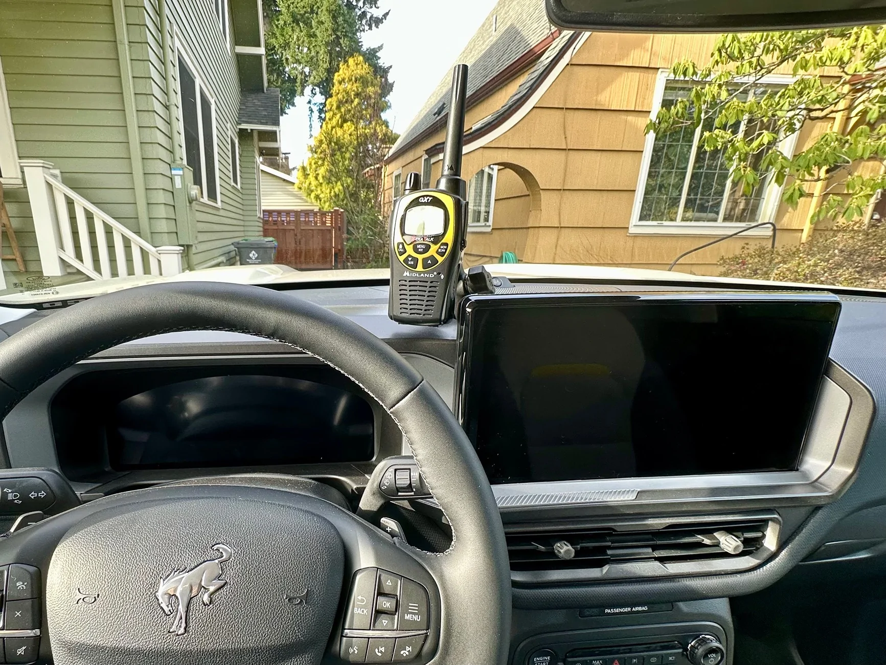 Ford Bronco Sport Mounting 1” ball mounts, bolts on dash are M6. 1.0 IMG_1761