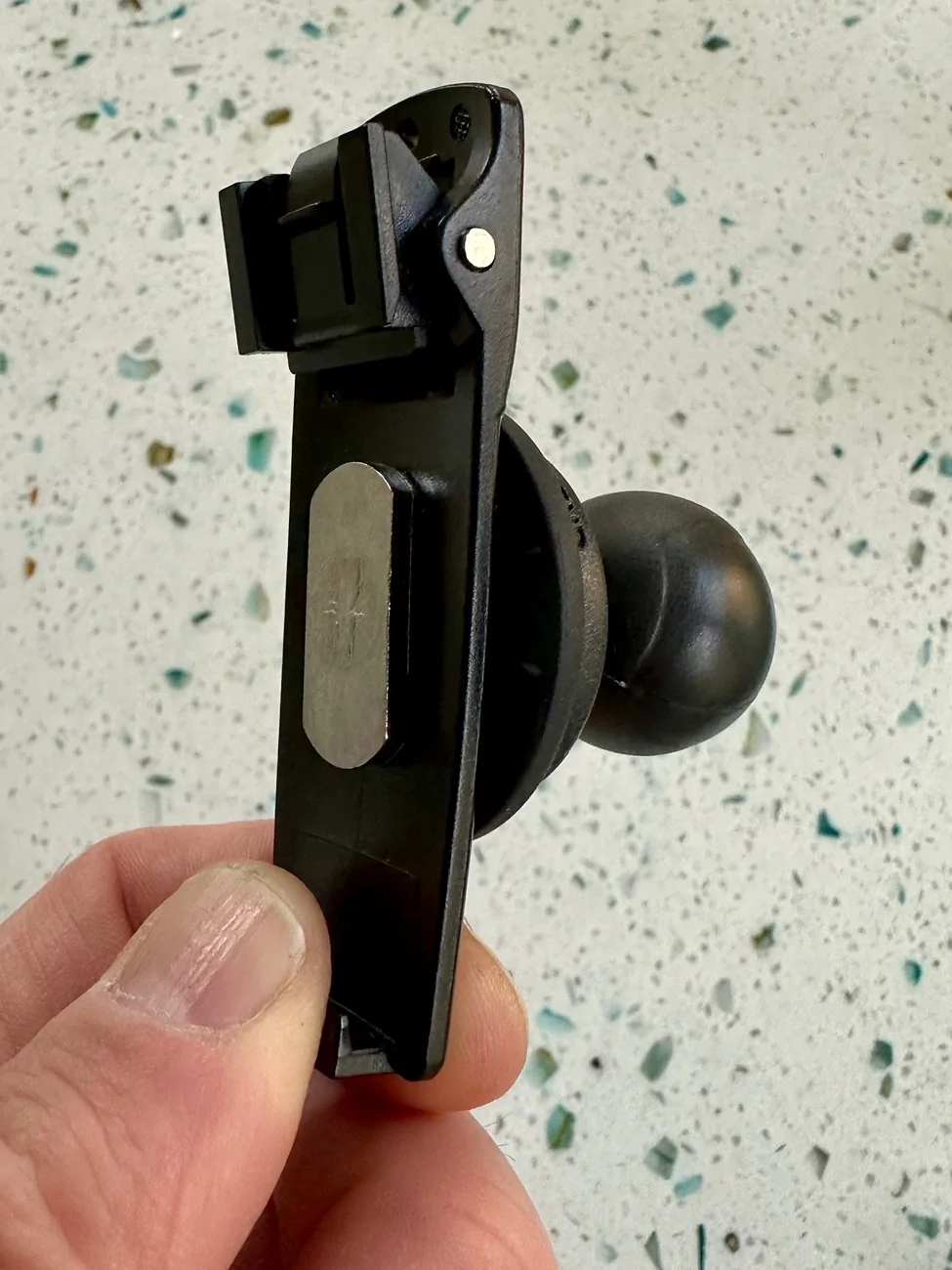 Ford Bronco Sport Mounting 1” ball mounts, bolts on dash are M6. 1.0 IMG_1764