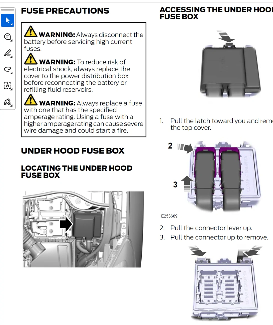 Ford Bronco Sport Interior Fuse Block Access. 1768502993478-lk