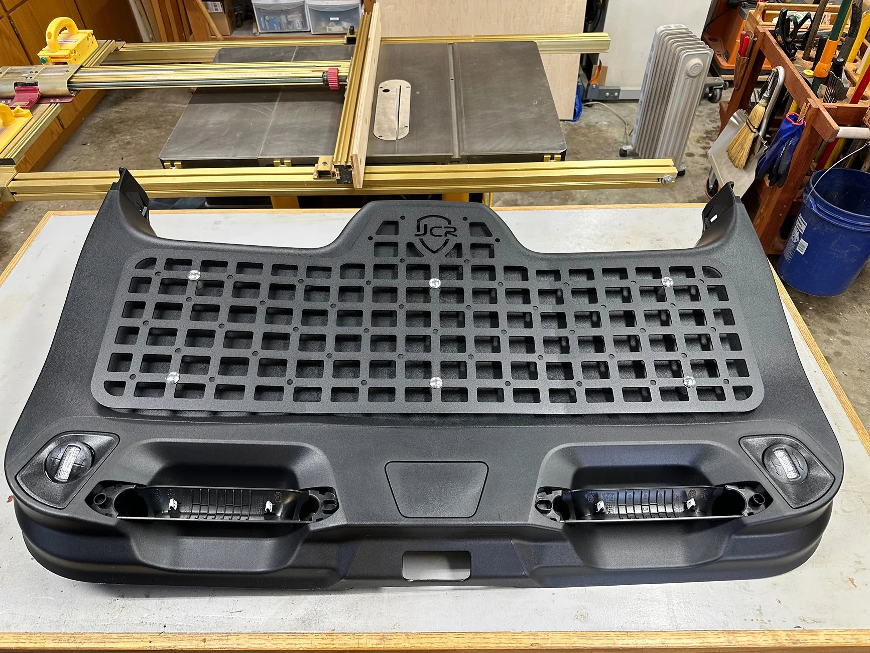 Ford Bronco Sport JCR Hatch Molle Pannel installed IMG_1913