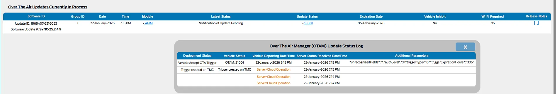 Ford Bronco Sport U3012-68 dtc code 1769211750009-gr