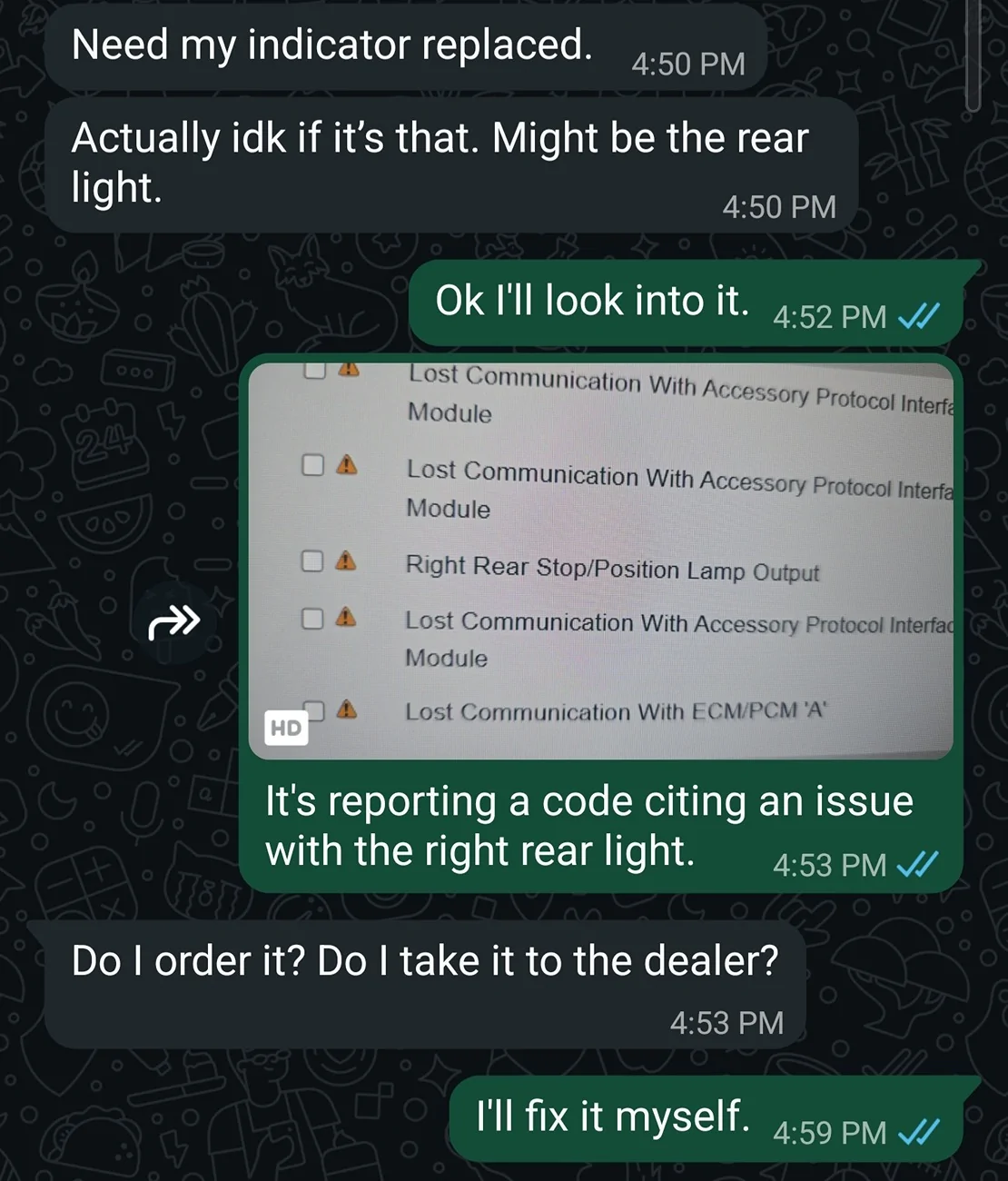 Ford Bronco Sport Left fast blinker inside Screenshot_20260129_111056_WhatsA