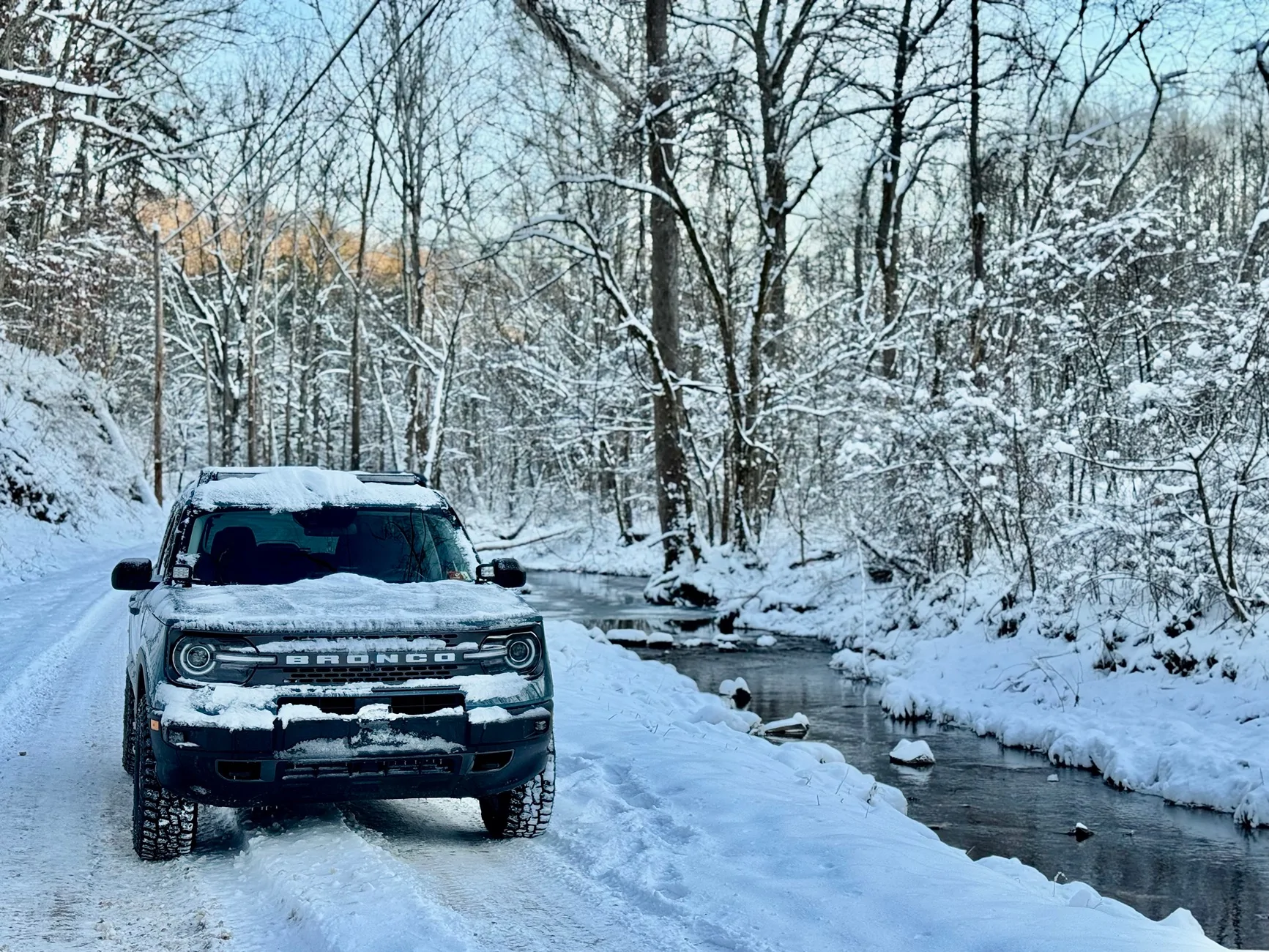 Ford Bronco Sport My 2023 Badlands Build: FordRangerLifts 1.75” lift kit, 245/65R17 Mickey Thompson Baja Boss A/T, Lightbar, Rooftop Basket, Hitch Receiver IMG_4545