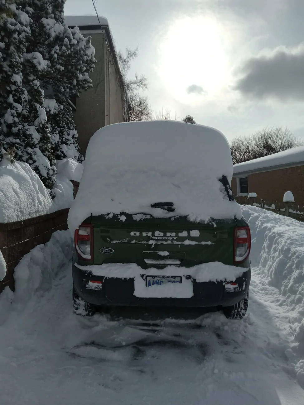 Ford Bronco Sport Snowmageddon is Here Again. Post Your Snow Pics 20260126_115252