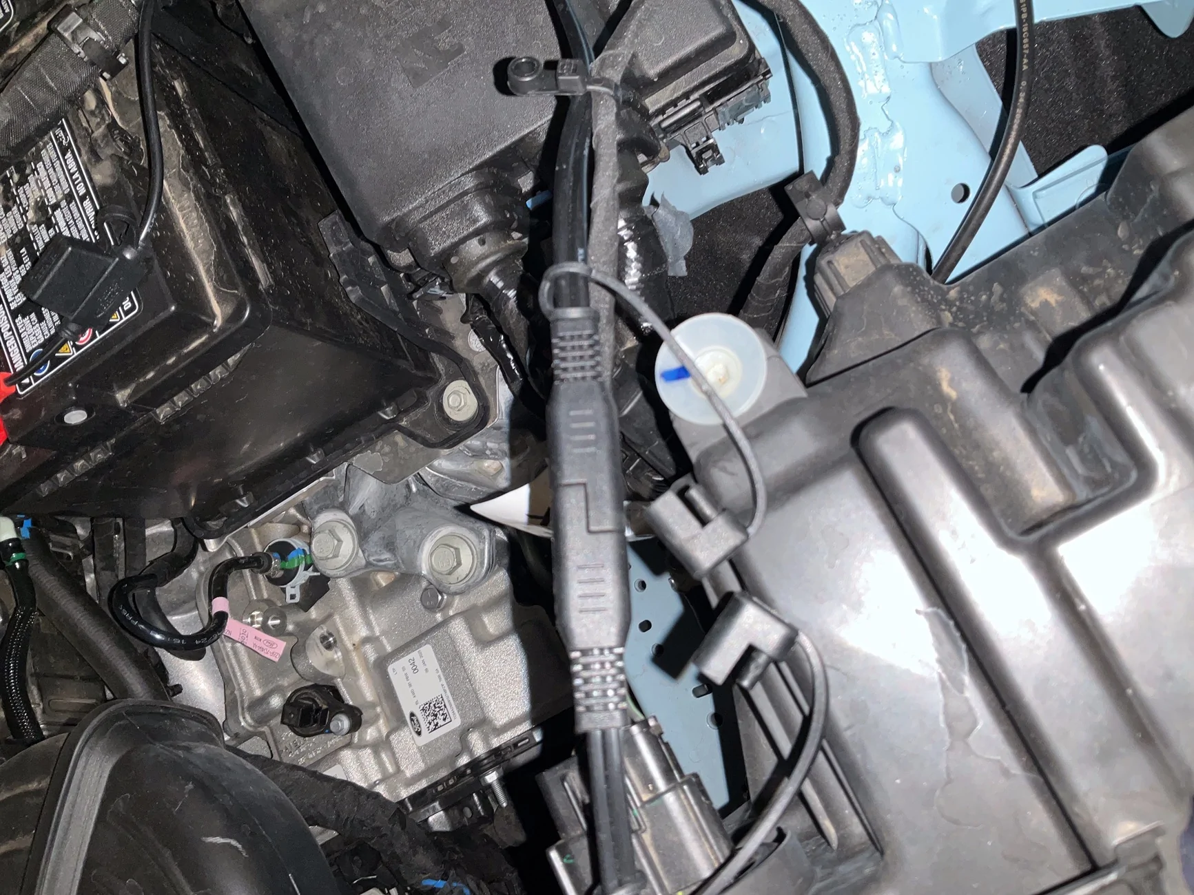 Ford Bronco Sport Deep Sleep Mode alternator versus trickle charger. IMG_5038