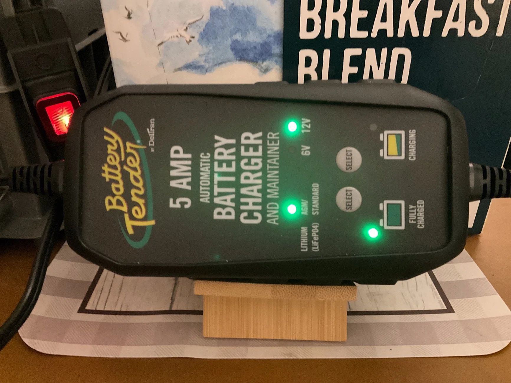 Ford Bronco Sport Deep Sleep Mode alternator versus trickle charger. IMG_5037