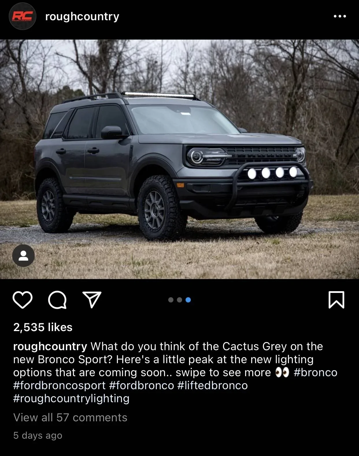 Ford Bronco Sport News on suspension kits ?? Or bumpers ? DFD18938-DCD9-44F1-8FE9-EE828E5FE394