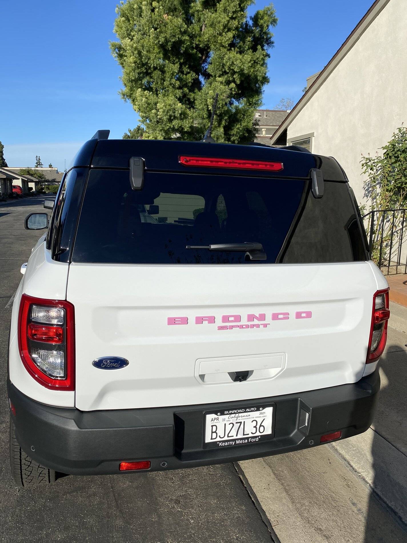 Ford Bronco Sport I hate the white letters! DA438703-6F41-4B87-A4BF-E006A1D4DDDC