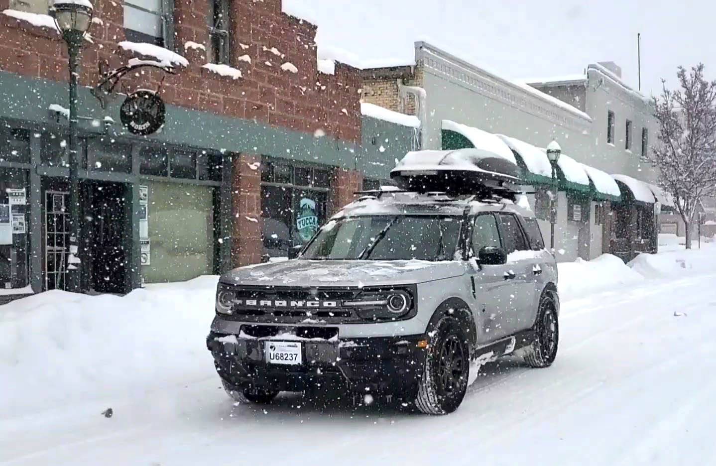 Ford Bronco Sport ❄️ Let's see your Bronco Sport in the snow! Bronco Sport in snow roof carrier