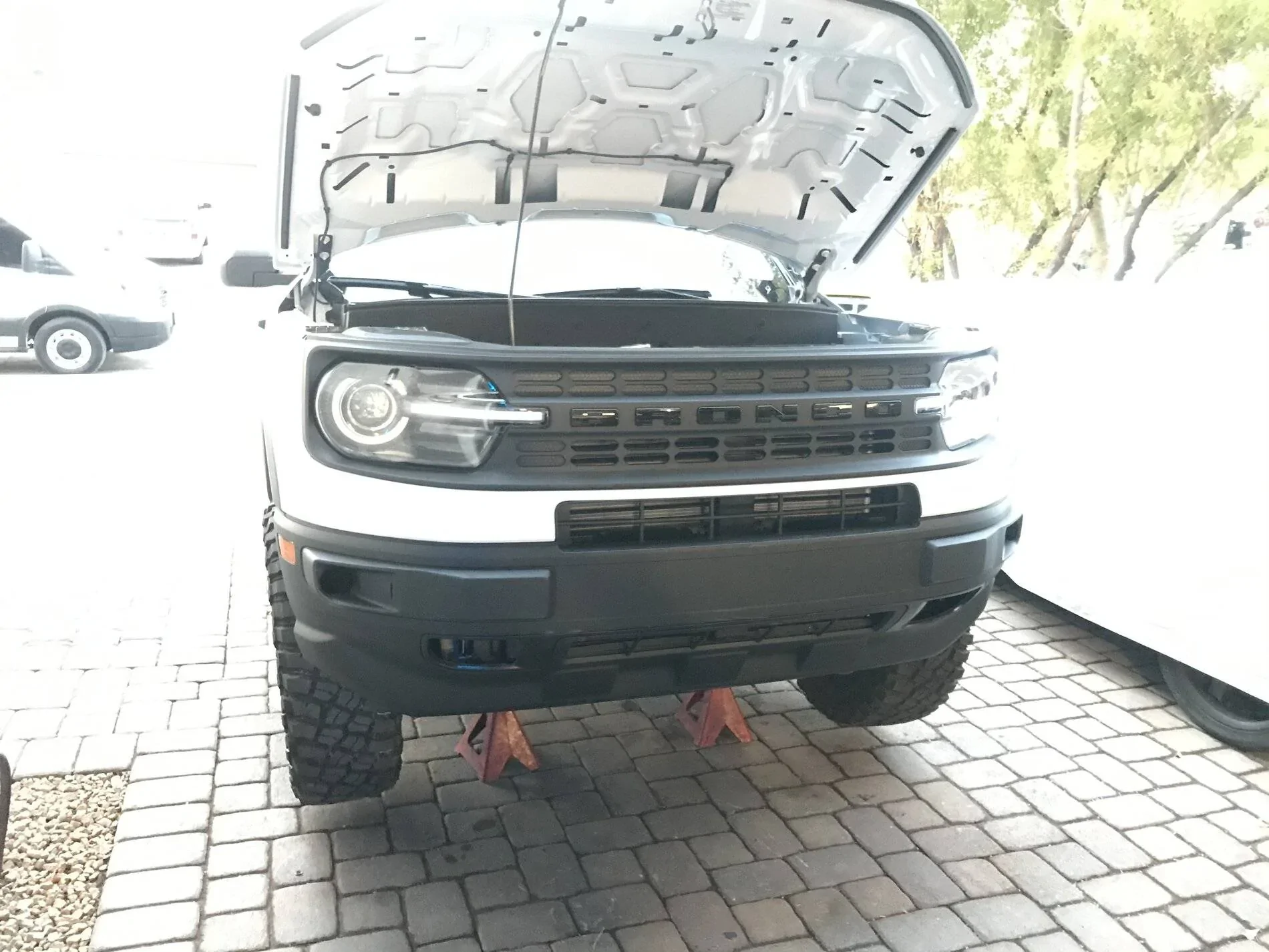 Ford Bronco Sport Bronco Base Build: 2" level kit, 30.5" BFG KM3 tires, light bar, 4" Rigid light pods DBF13521-4C4A-4F14-ACAB-5430D1BBB660