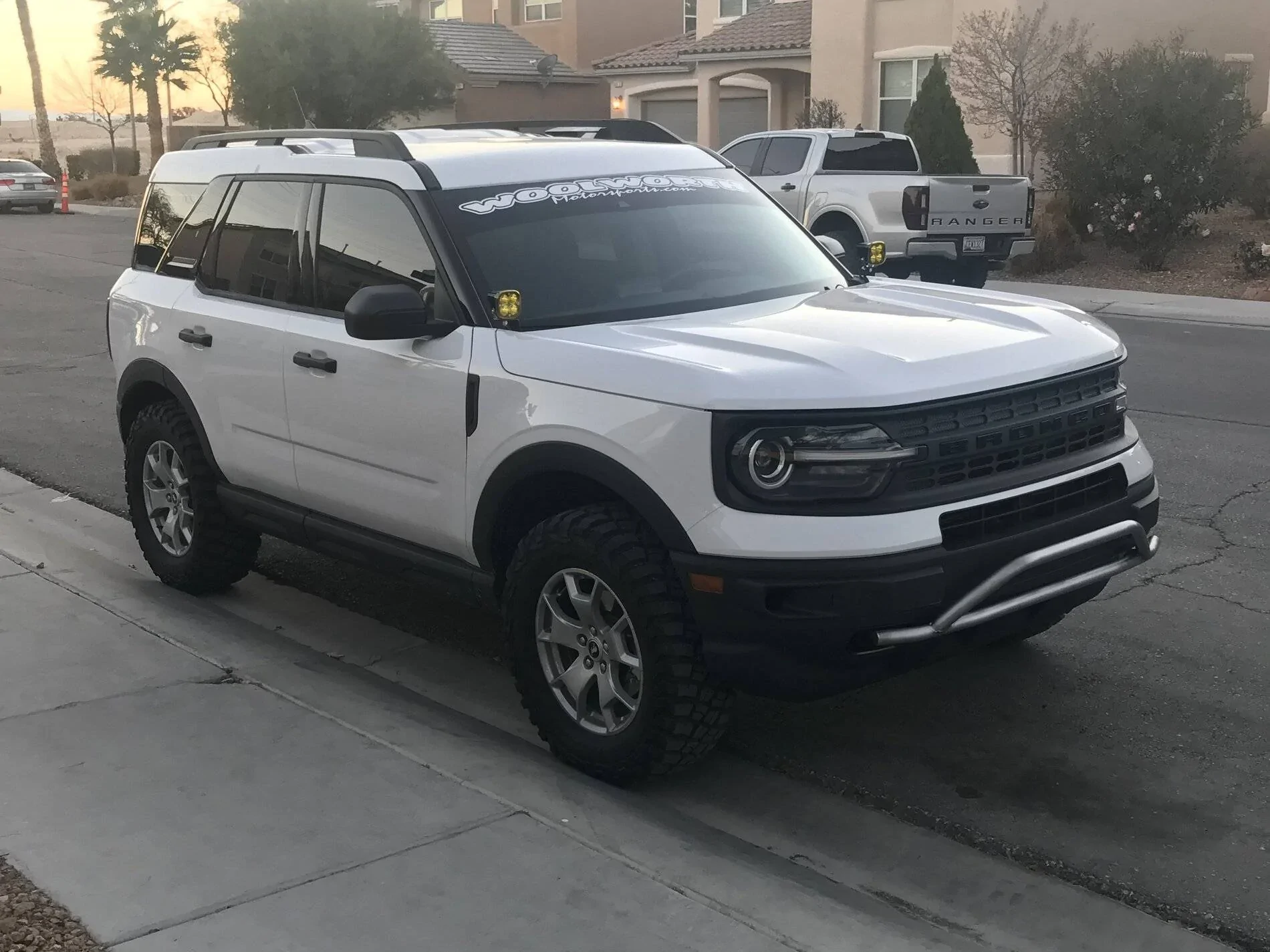 Ford Bronco Sport Bronco Base Build: 2" level kit, 30.5" BFG KM3 tires, light bar, 4" Rigid light pods C2DBF23B-7C0E-42BA-B93F-0E4F2DC61816
