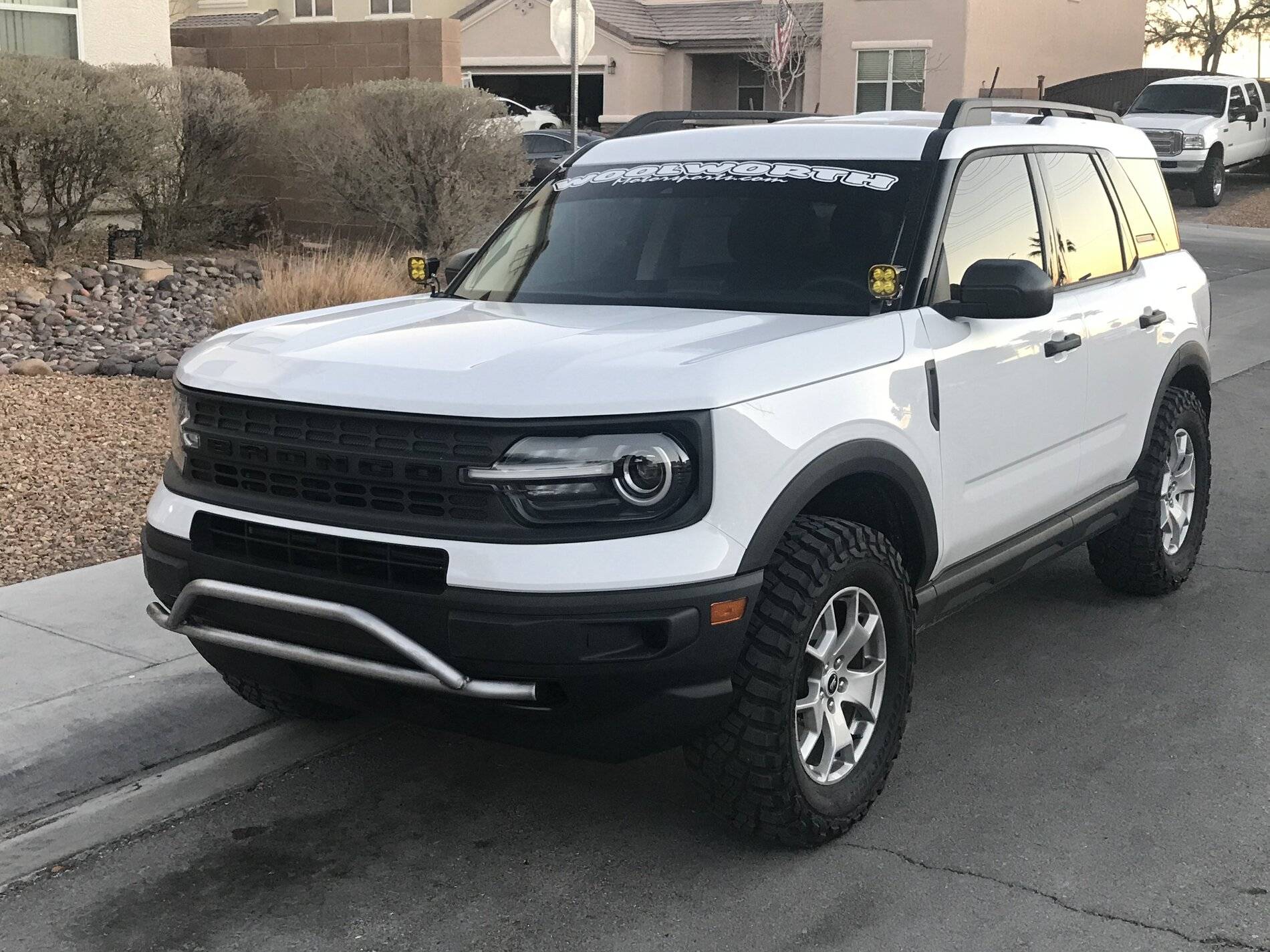 Ford Bronco Sport Bronco Base Build: 2" level kit, 30.5" BFG KM3 tires, light bar, 4" Rigid light pods DC9CFE7D-832F-4AD7-ABF4-EDF5E616D1A6