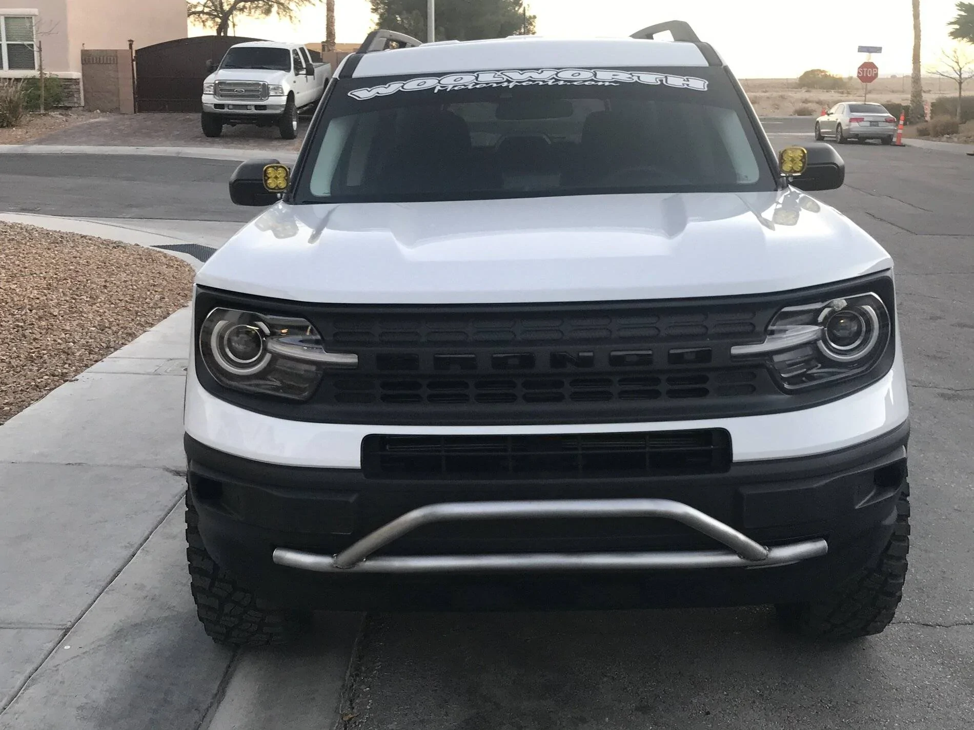 Ford Bronco Sport Bronco Base Build: 2" level kit, 30.5" BFG KM3 tires, light bar, 4" Rigid light pods BA56190E-1A72-4889-B401-20283ACA6FB4