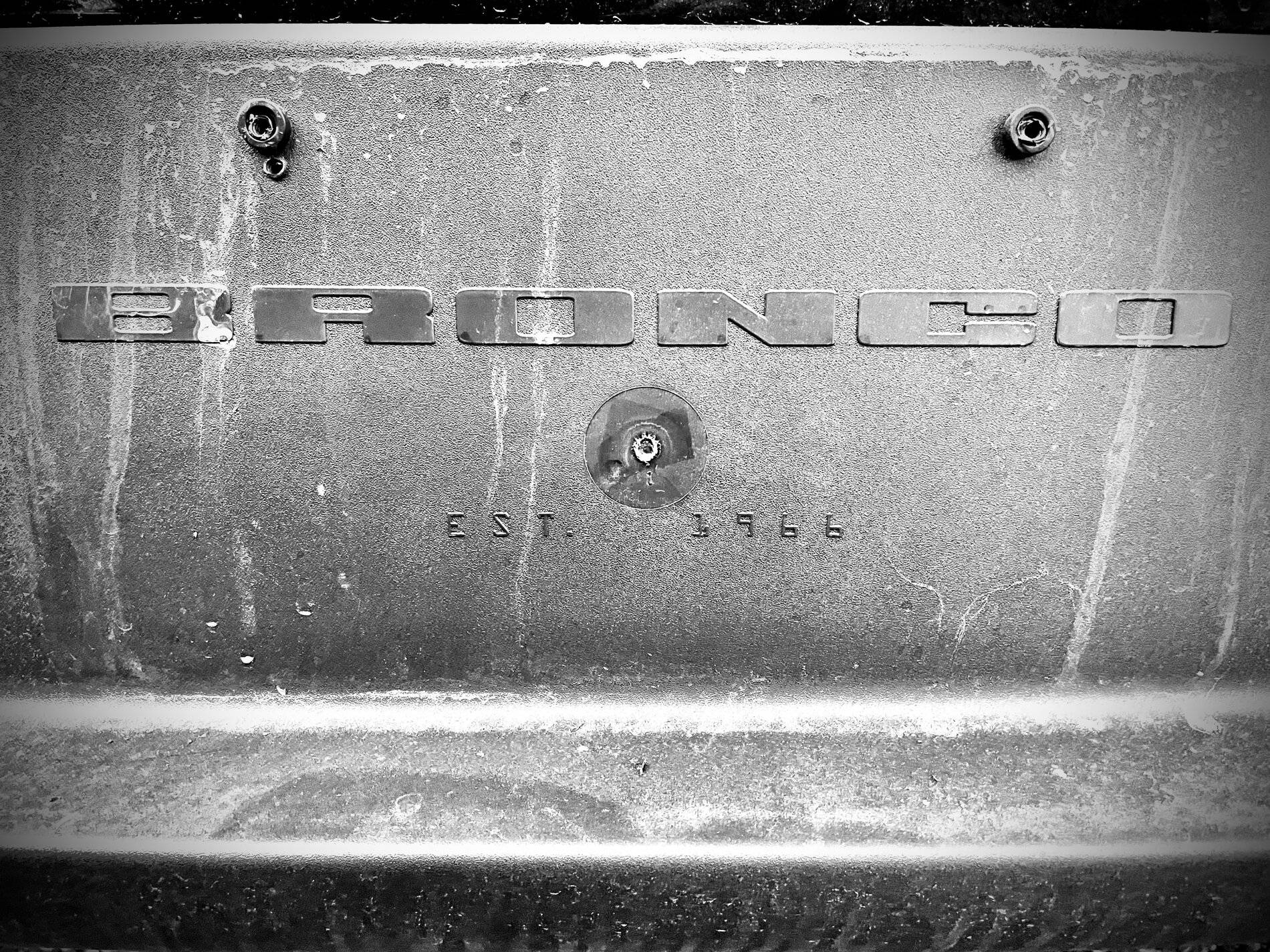 Ford Bronco Sport Easter Egg behind rear License Plate 4E5DE8E1-27D1-4ACE-A8C4-89DD9D4E7725