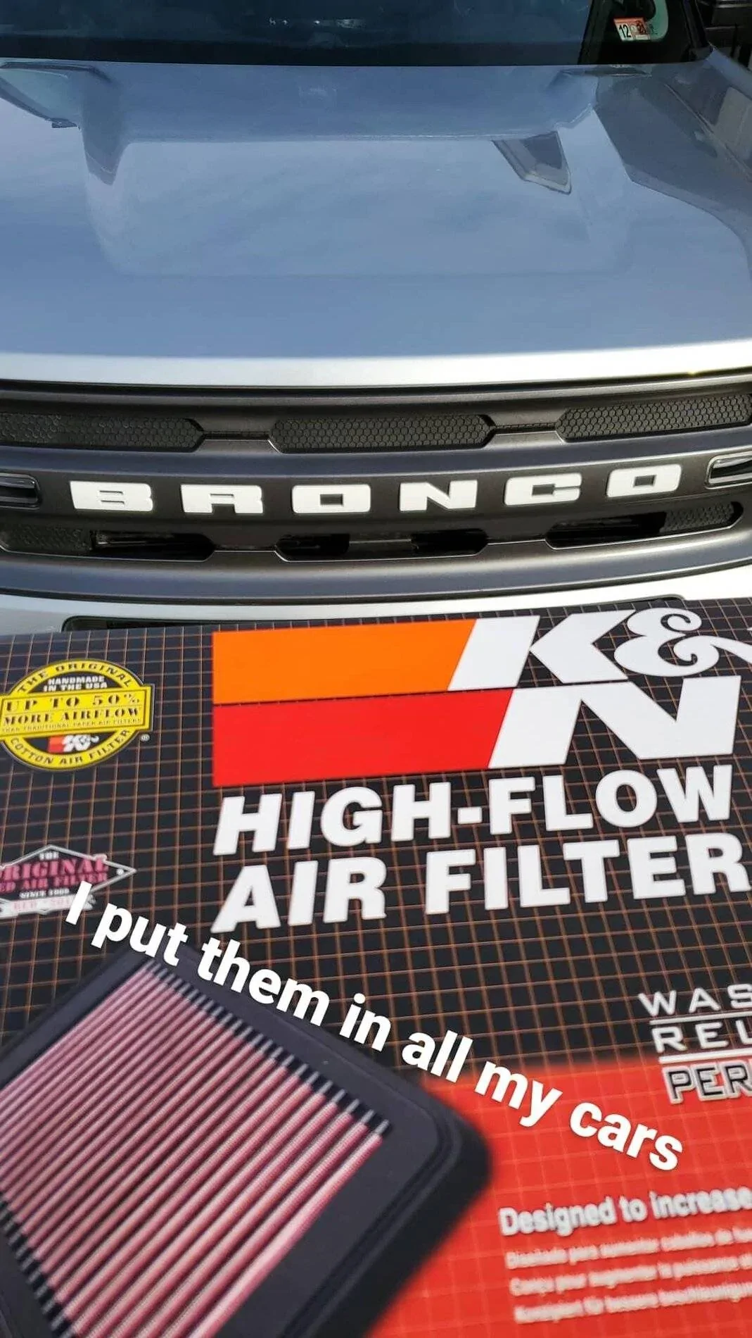 Ford Bronco Sport K&N Air Filter IMG_20210203_211043_942