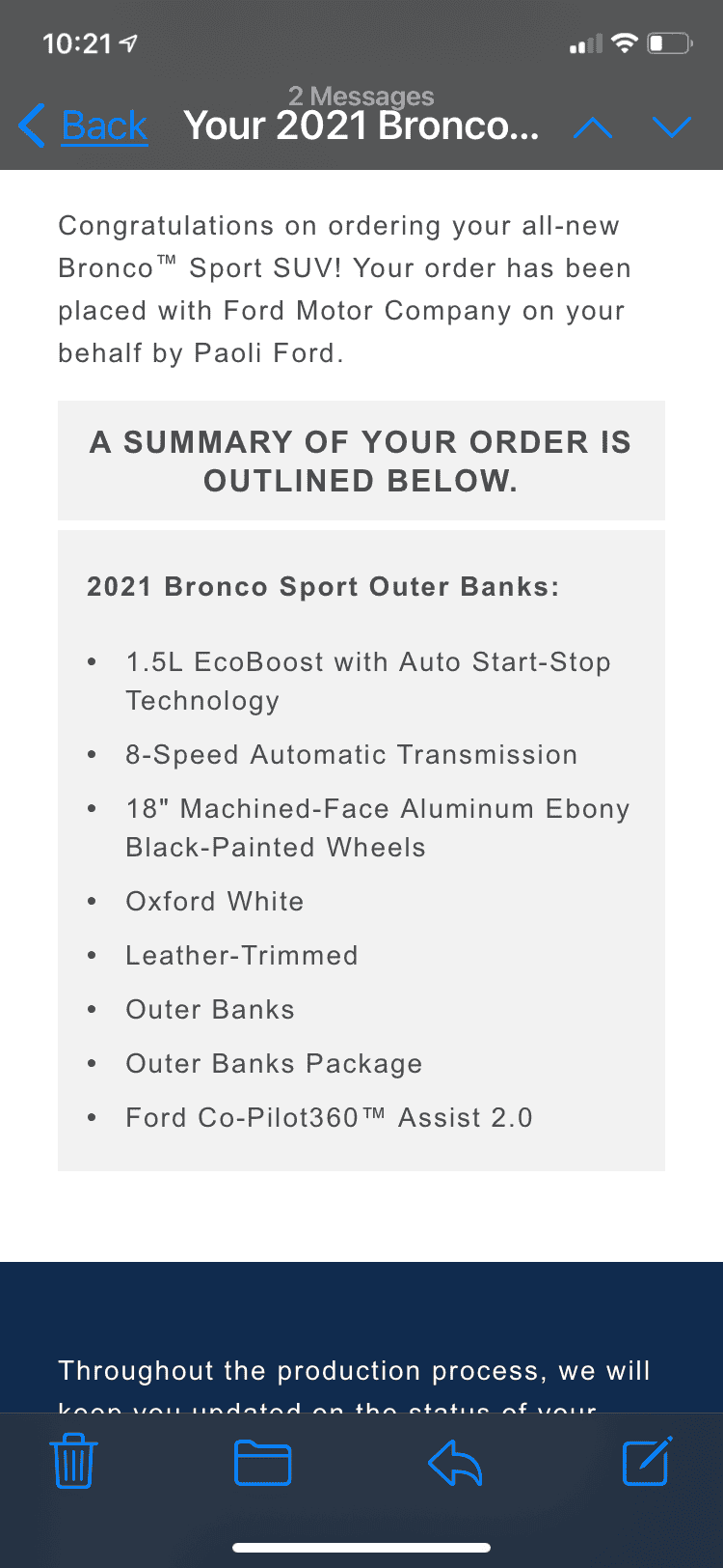 Ford Bronco Sport Bronco Sport Order Tracking List & Stats [Enter Yours!] F04458FC-E5C0-4ADC-8103-C4007EEFDD3B